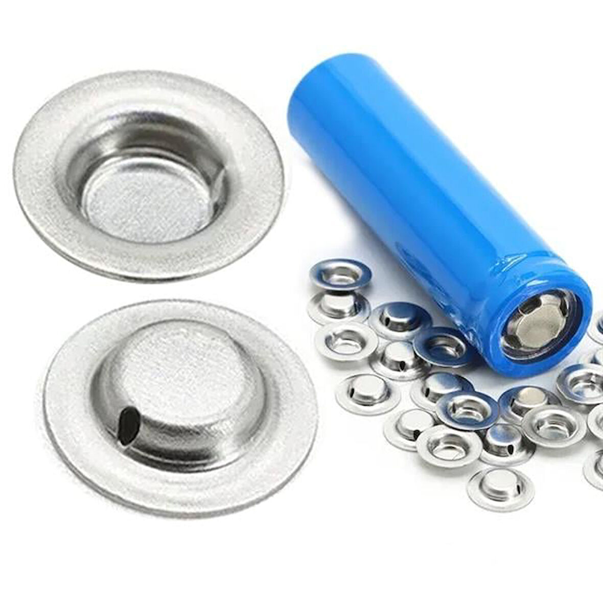 18650 Lityum Pil Pozitif Kutup Ucu 9.5X6.0X2.0X0.3Mm (50'Li Paket)