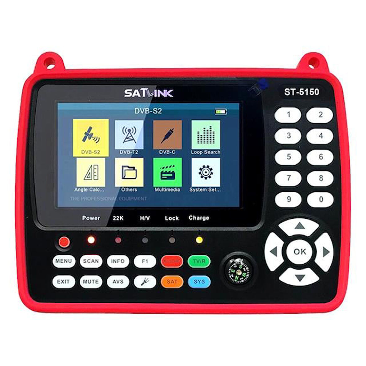 Satlink St-5150 Combo Dvb-S/S2/C/T/T2 - 4.3'' Ekranlı Görüntülü Full Hd Uydu Yön Bulucu