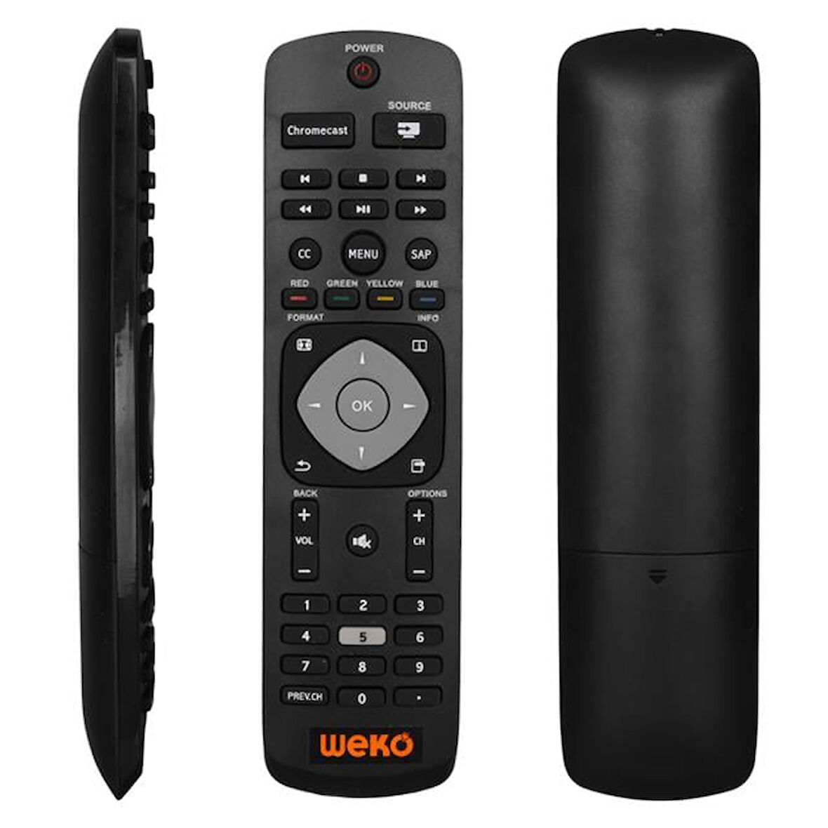 Ch-1764 Chromecast-Source Tuşlu Lcd Led Tv Kumanda