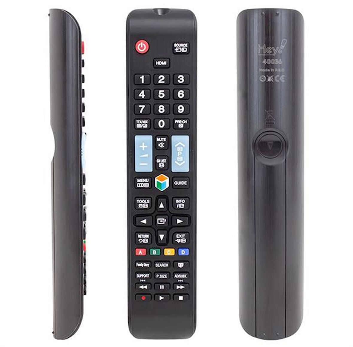 Hey Aa59-0638A 3D Tuşlu Lcd Led Tv Kumanda