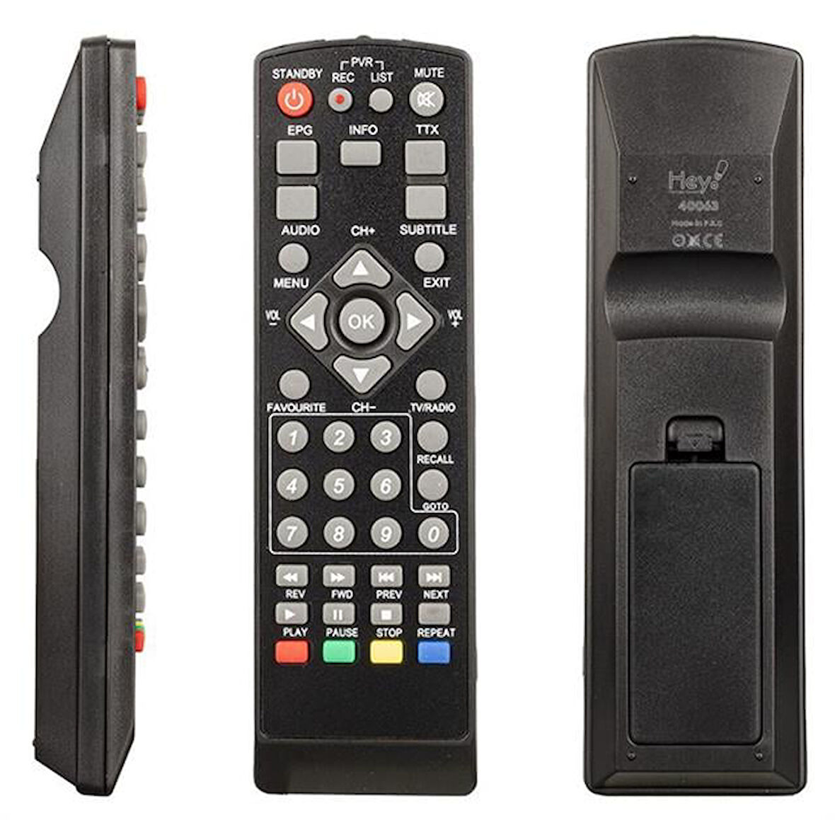 Hey Botech 2010 Hd7200 Fta Dsr-7150 Hd Uydu Kumandası