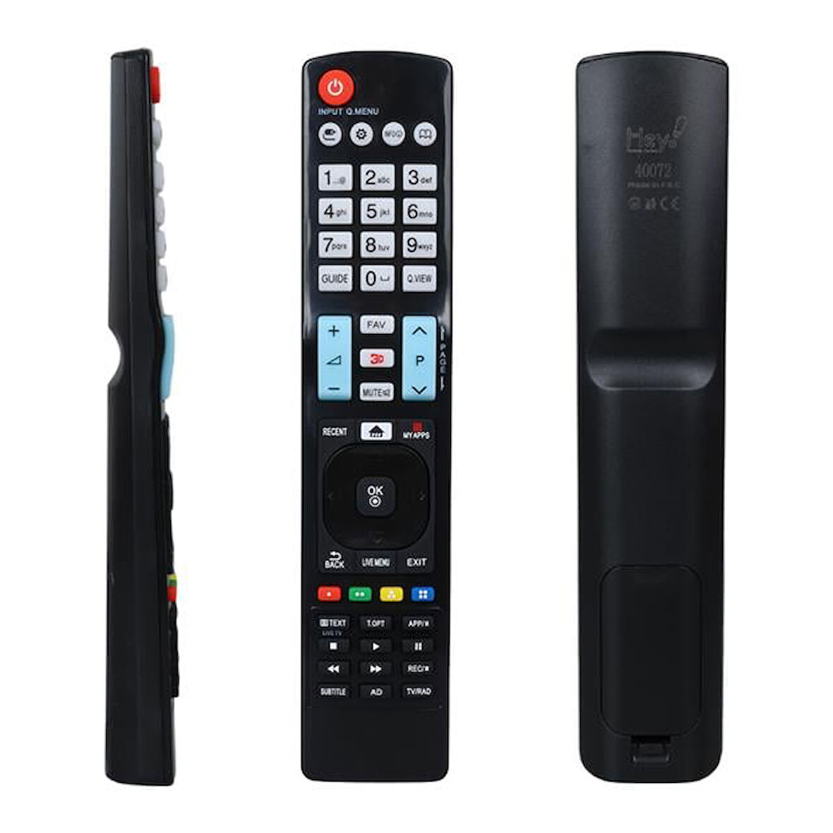 Hey Akb74455403 My Apps Tuşlu Lcd Led Tv Kumanda