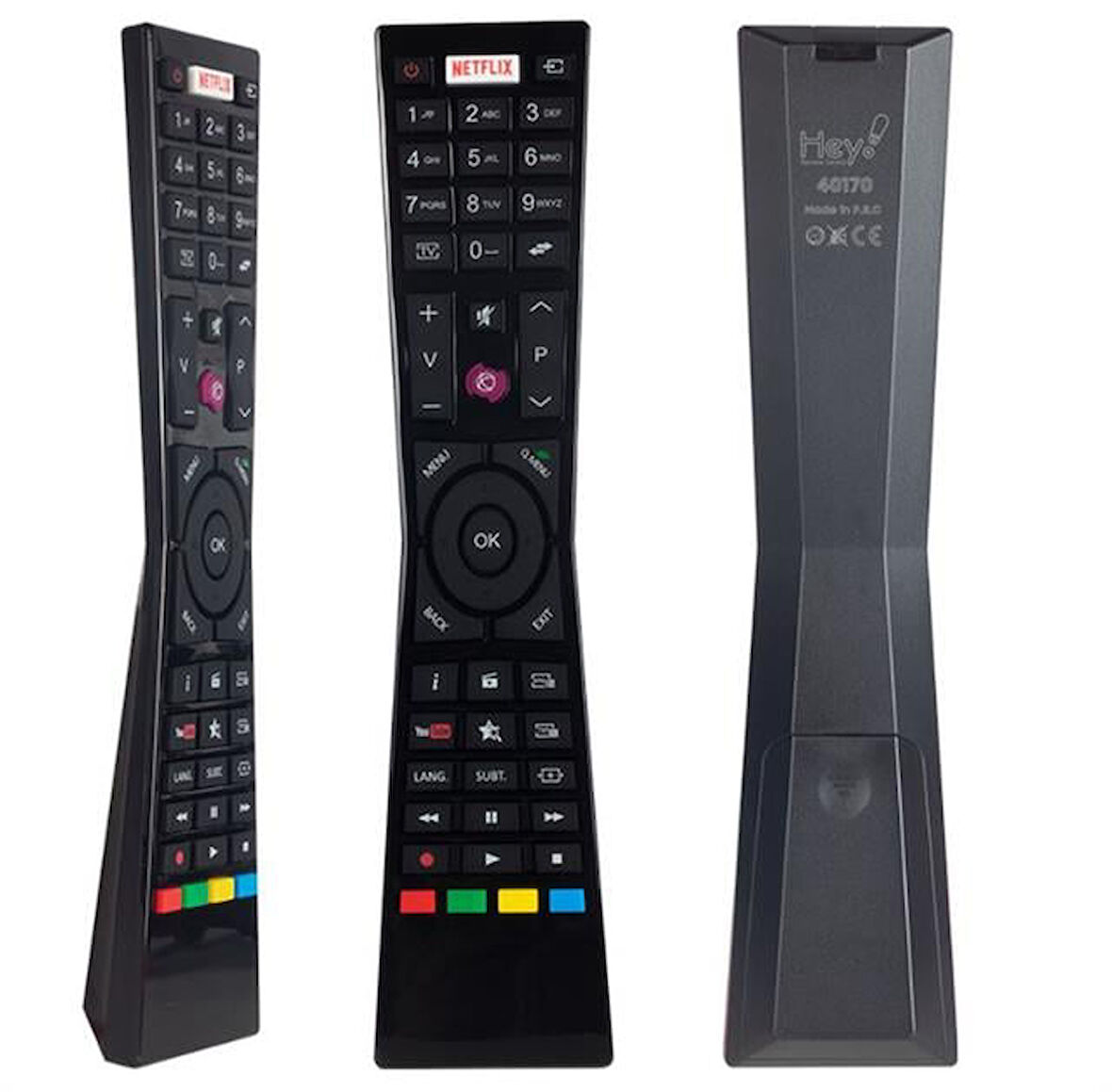 Hey Jvc Netflix Youtube Tuşlu Lcd Led Tv Kumanda (Rca2-49101 Src-4916)