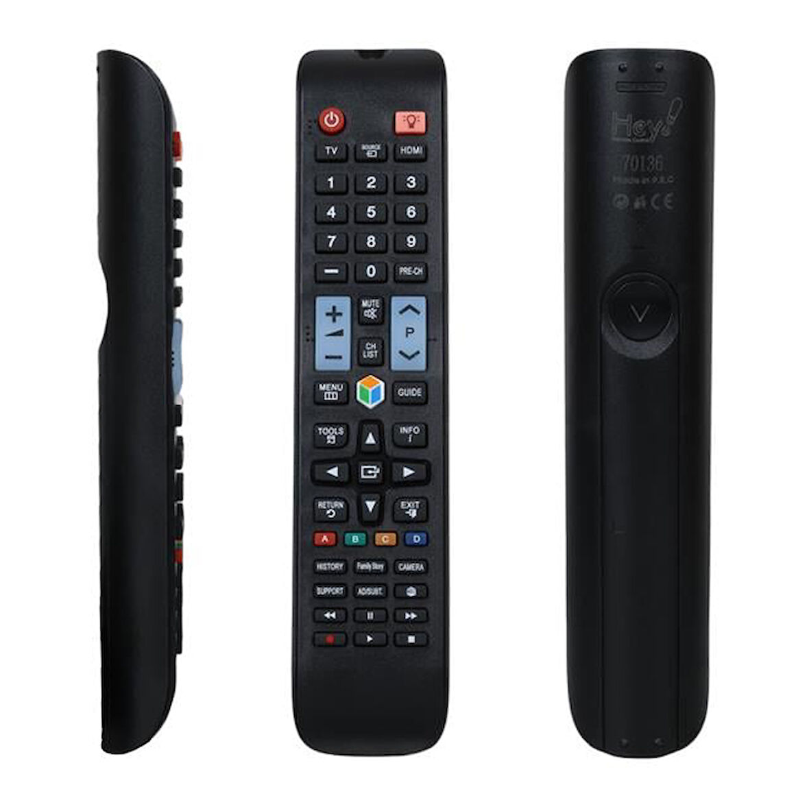 Hey Küçük Kalıp Rm-D1078+1 Source Tuşlu Lcd Led Tv Kumanda