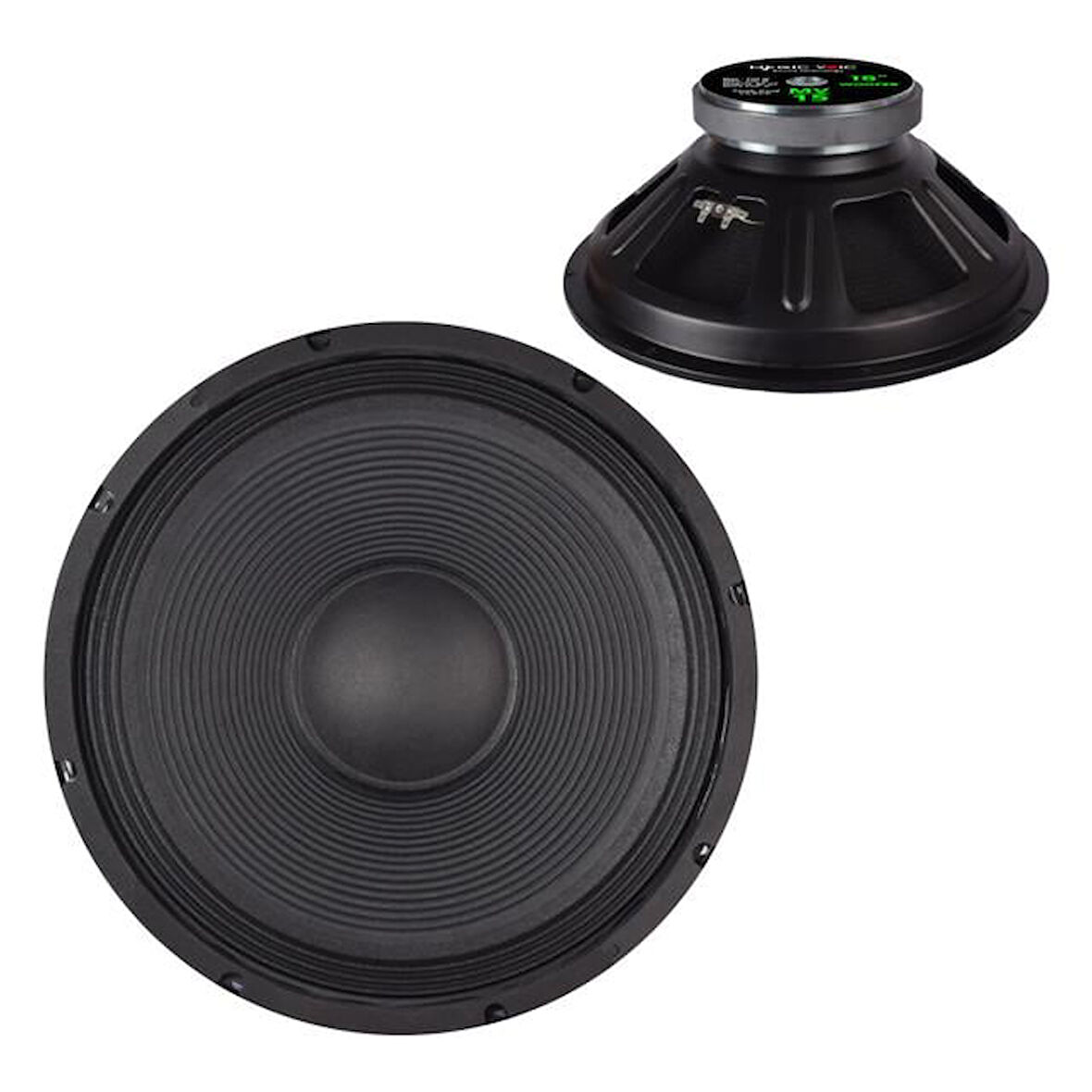 Magicvoice Mv-15 Maks. 700 Watt / Rms 350 Watt 15” Siyah 38 Cm Woofer Yedek Hoparlör