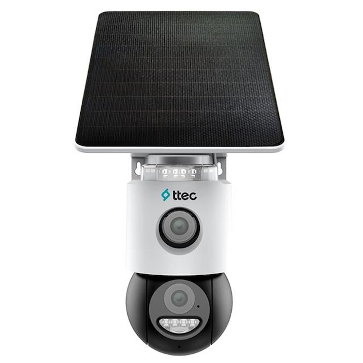 Slr-3320S-Mh/Sl-4G 3+3 Mp Çift Kameralı Solar Panelli Sesli Gece Renkli Sim Kart Destekli 4G Ptz Ip