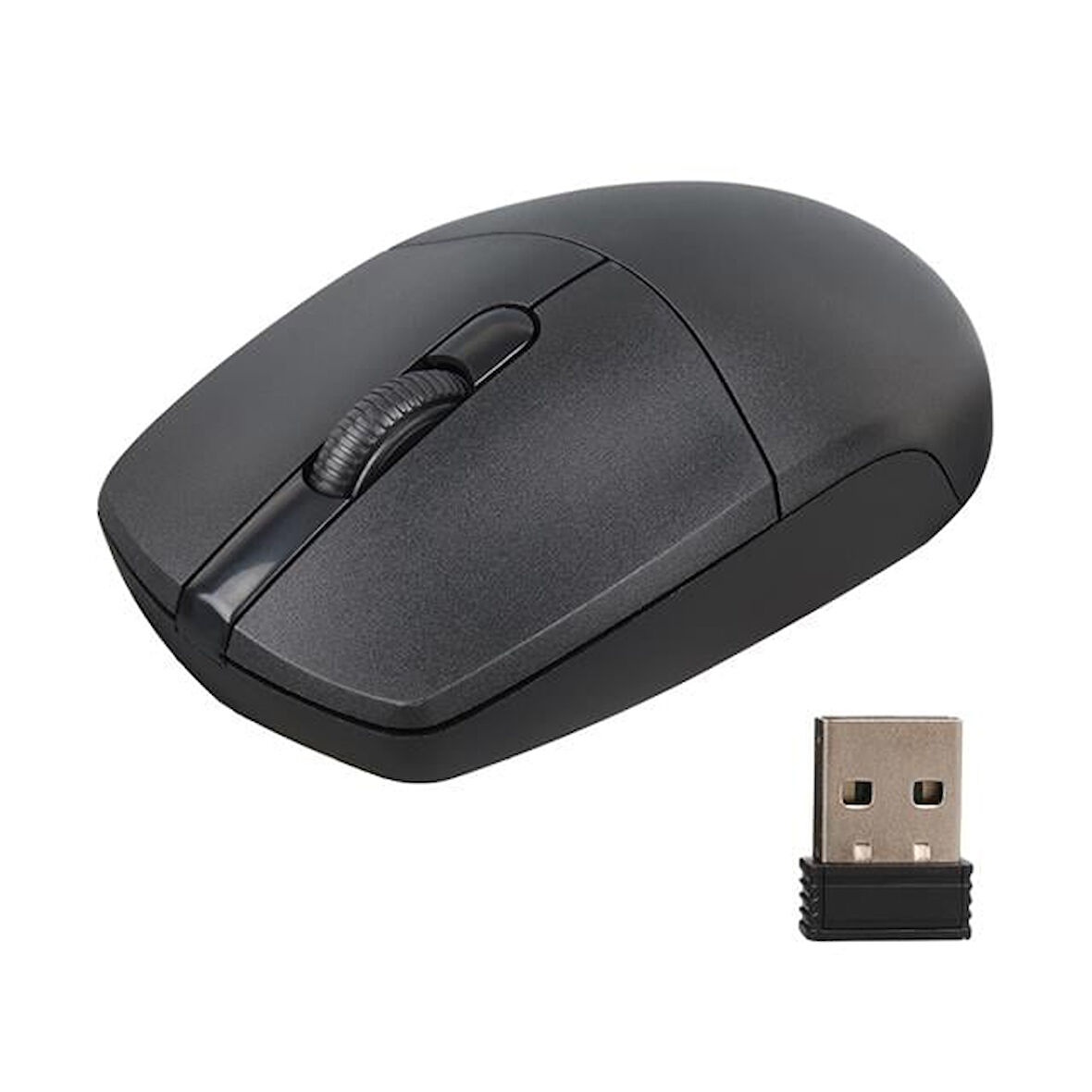 Spk7347B Kablosuz Usb 1200Dpı Sessiz Optik Mouse Siyah