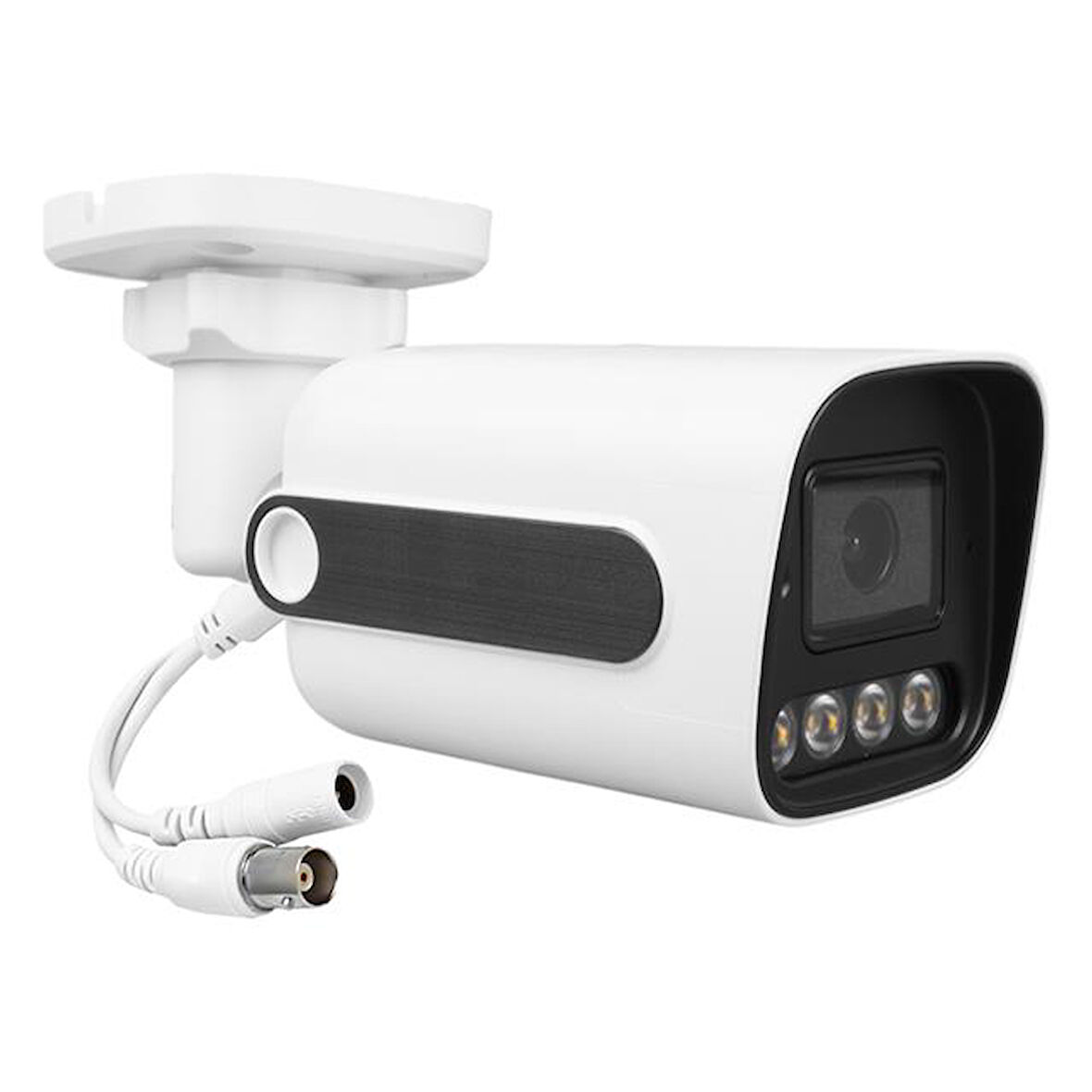 Plato Pl-29098 5Mp 2.8Mm 4 Warmled Fullcolor Plastik Kasa Ahd Analog Bullet Güvenlik Kamerası