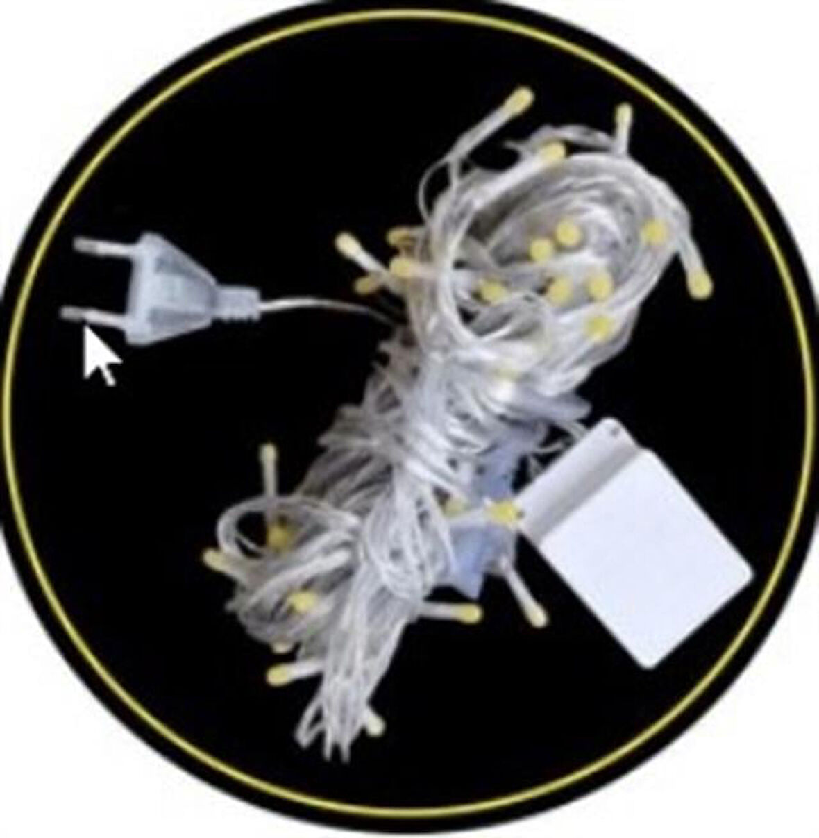 Winnboss Wn-1182 Beyaz Renk 10 Metre Dekoratif Led Yılbaşı Işığı 5 Watt Ac220V