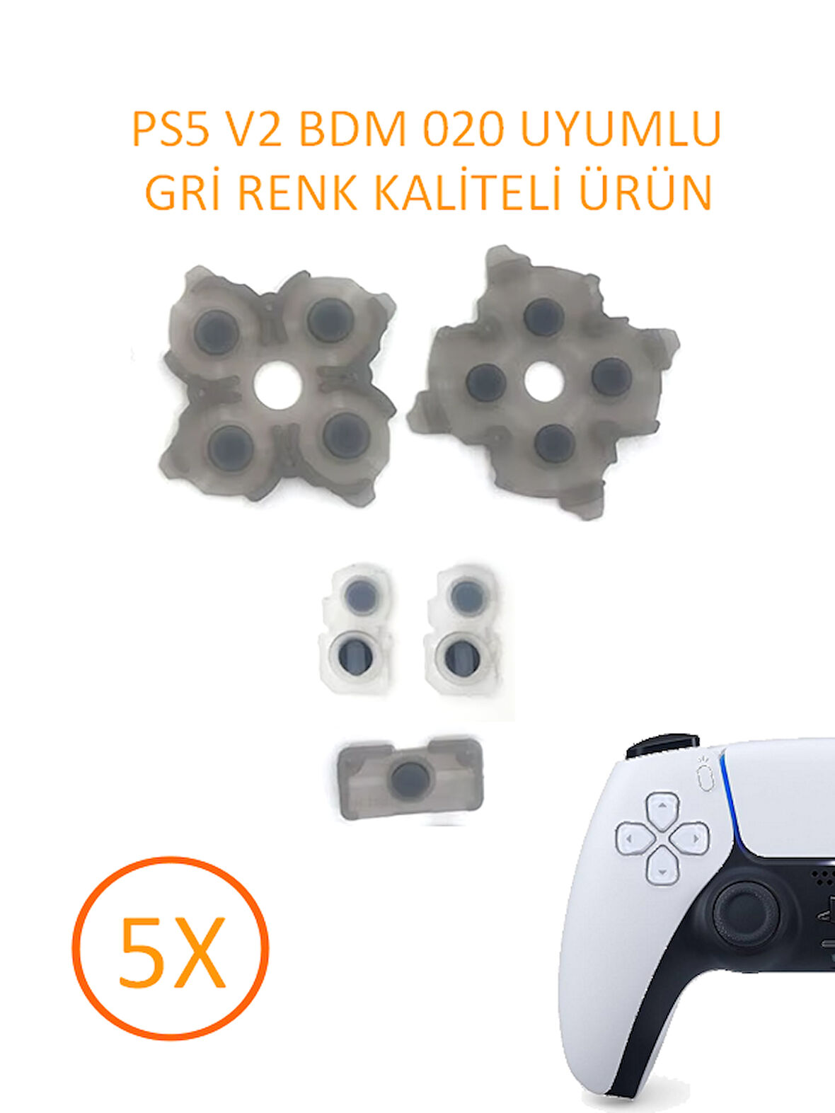 5 TAKIM PS5 V2 BDM 020 KOLLAR İLE UYUMLU İÇ LASTİK TAKIMI