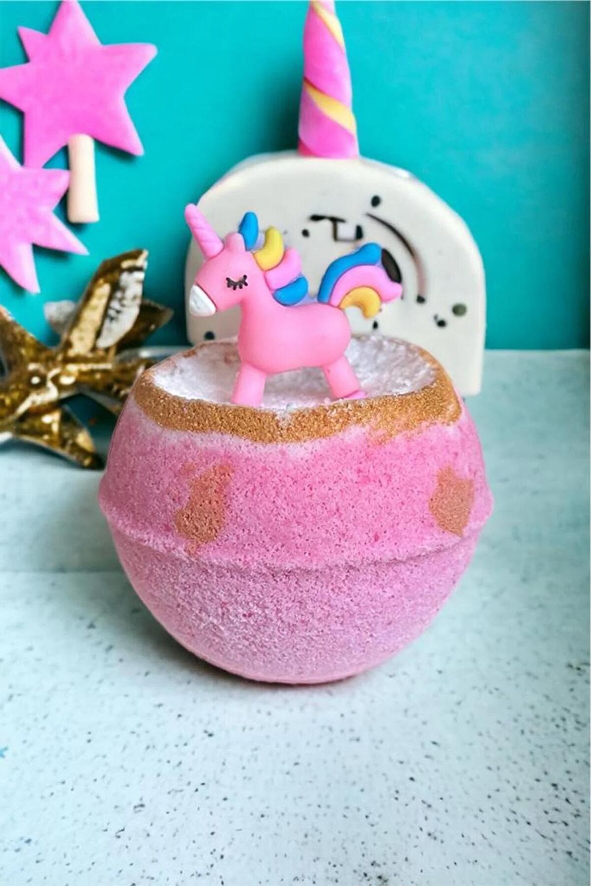 1 Adet Gökkuşağı Rüyası Banyo Topu 100-110gr Bath Bomb