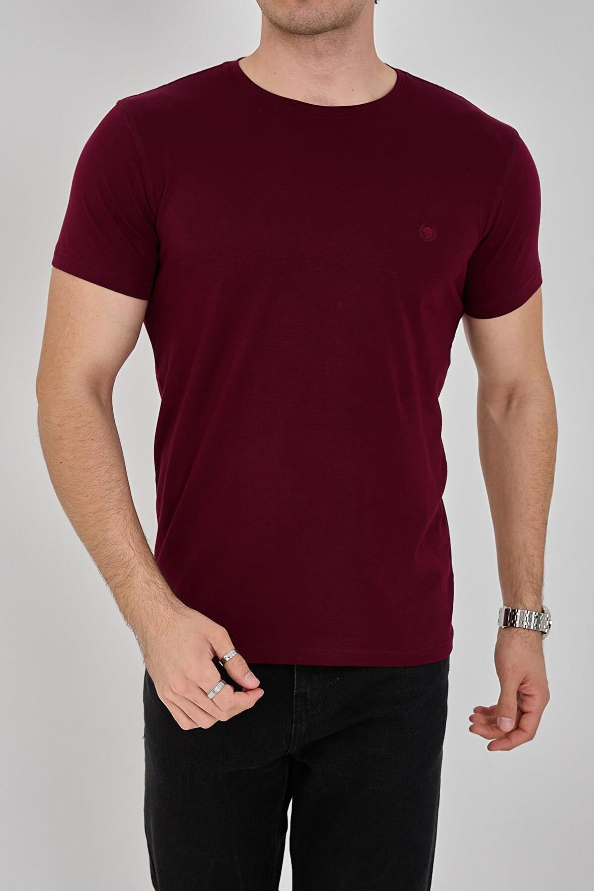 Erkek Basic T- Shirt