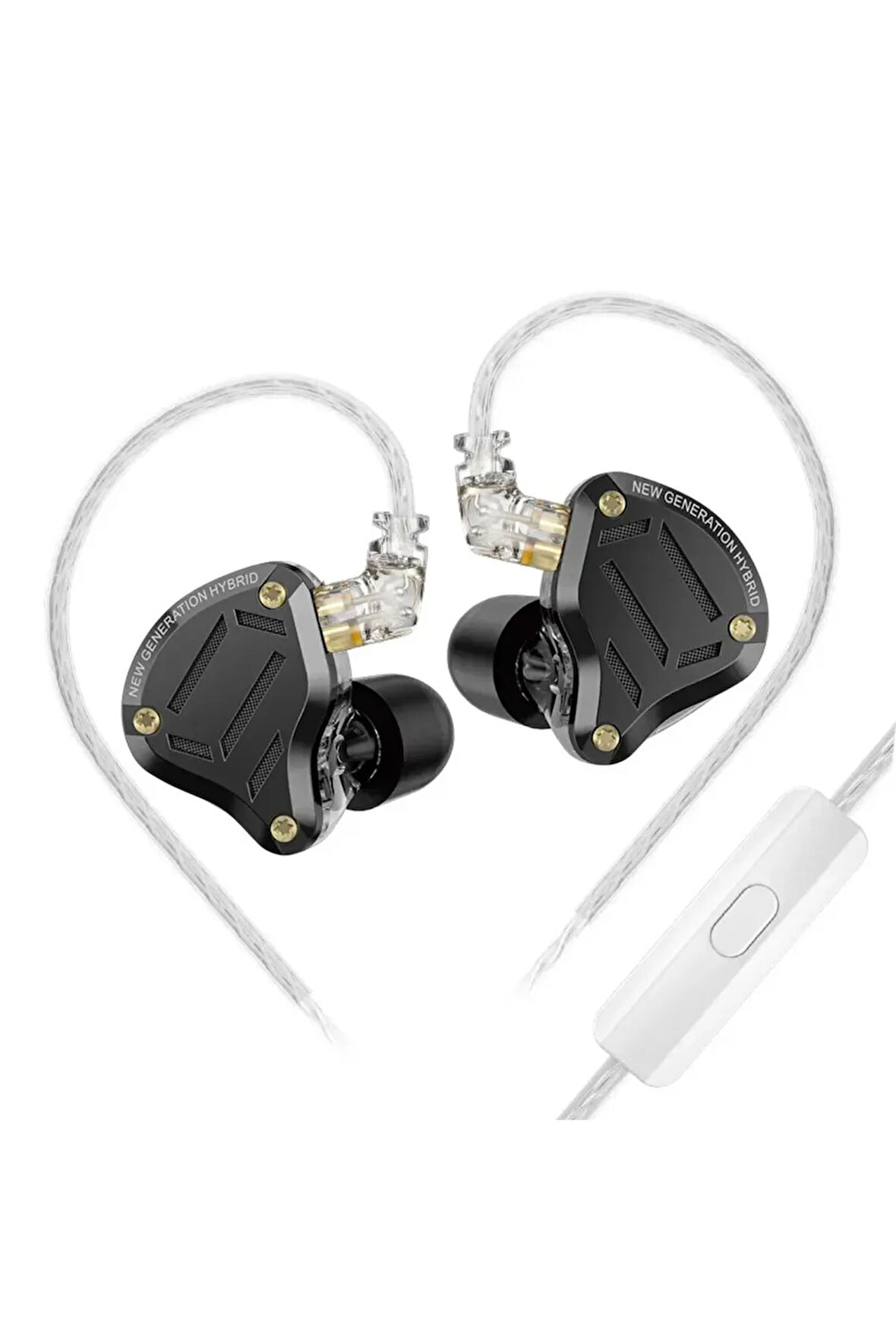 KZ ZS10 Pro 2 Hibrit Kulaklık 4BA+1DD Mikrofonlu