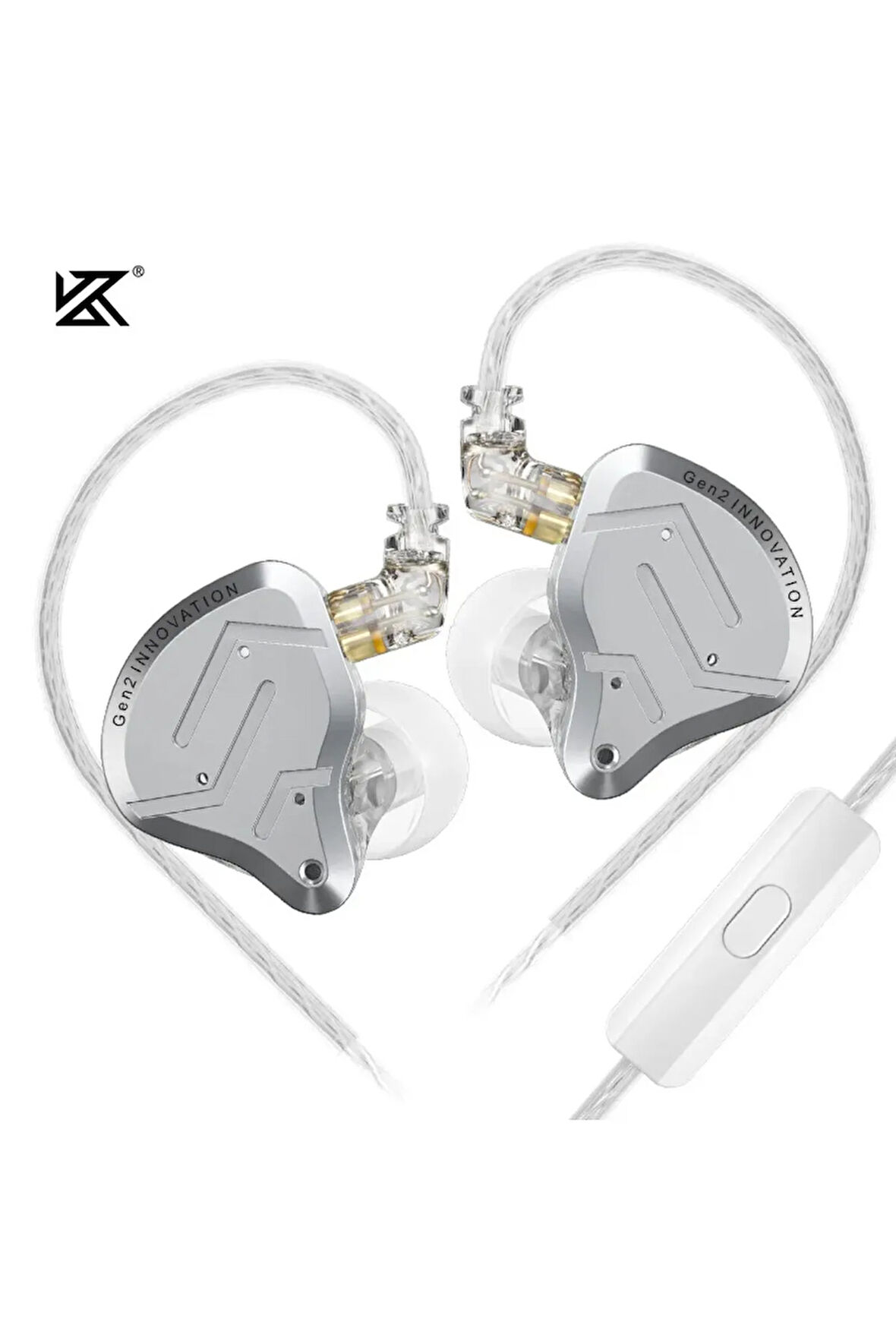 KZ ZSN Pro 2 1BA+1DD Hibrid Sahne iEM İn Ear Kulaklık Mikrofonlu