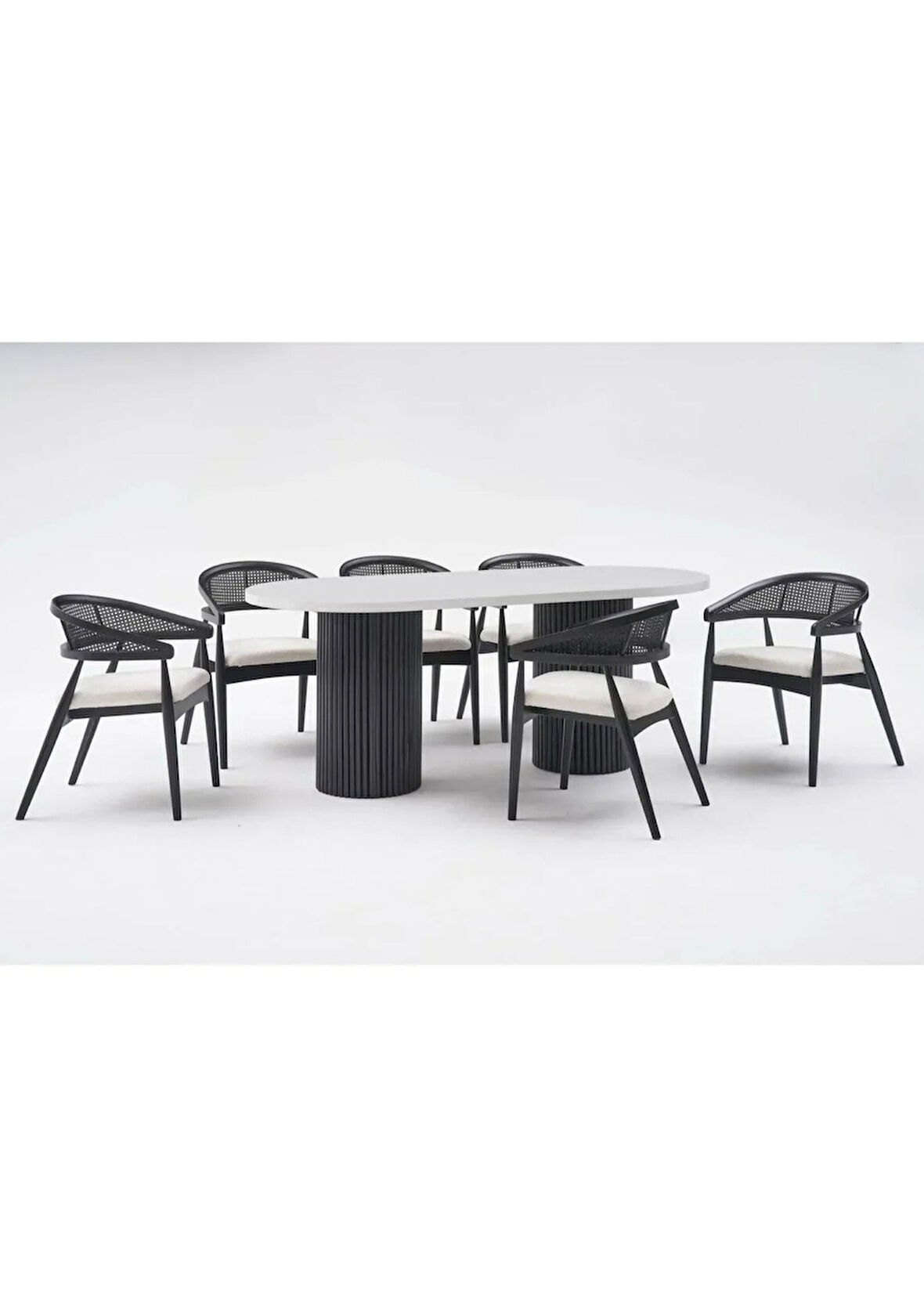  Bohem Masa Sandalye Takımı Gazel Sandalye Mutfak Salon Ofis Takımı Yemek Odası Takımı