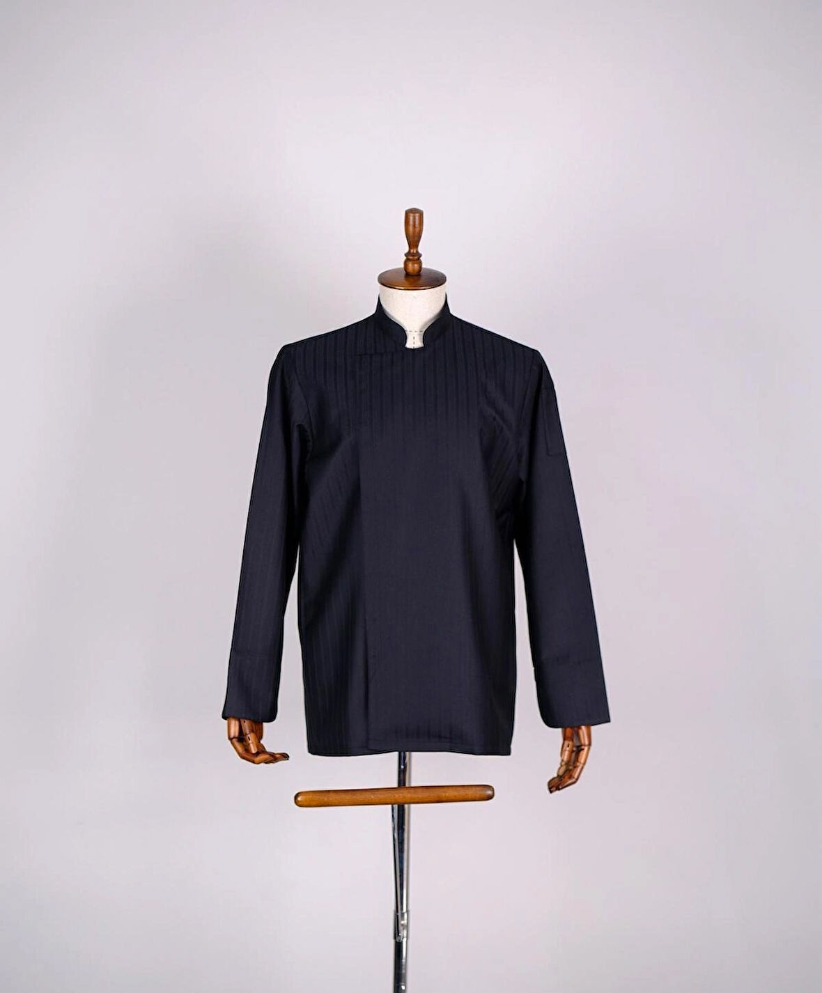  Aşçı Ceketi ithal Kumaş Desenli Unisex Çıtçıtlı Uzun Kollu Chef Aşçı Mutfak Ceketi