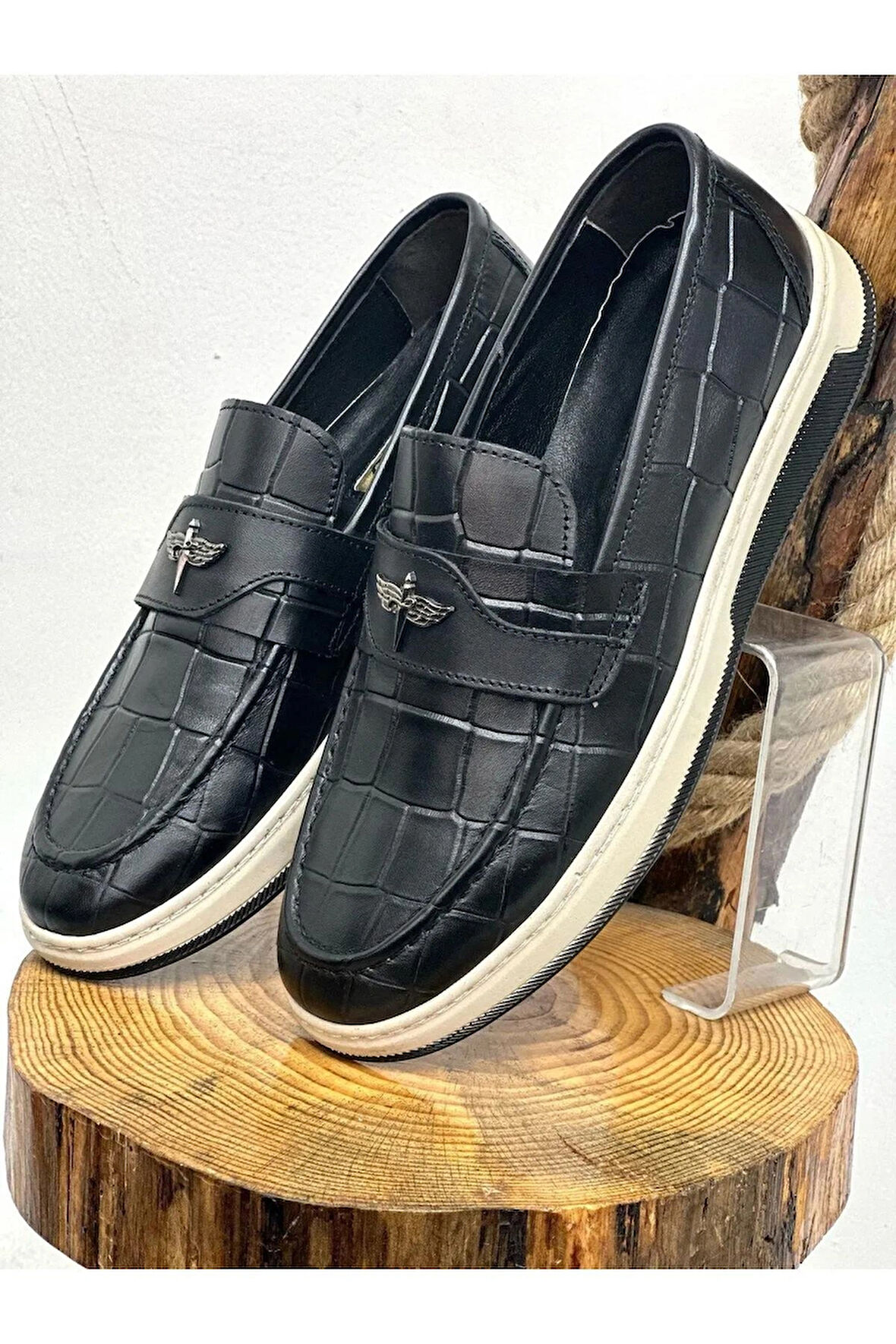 Hakiki Deri Günlük Rahat Erkek Babet Loafer Ayakkabı