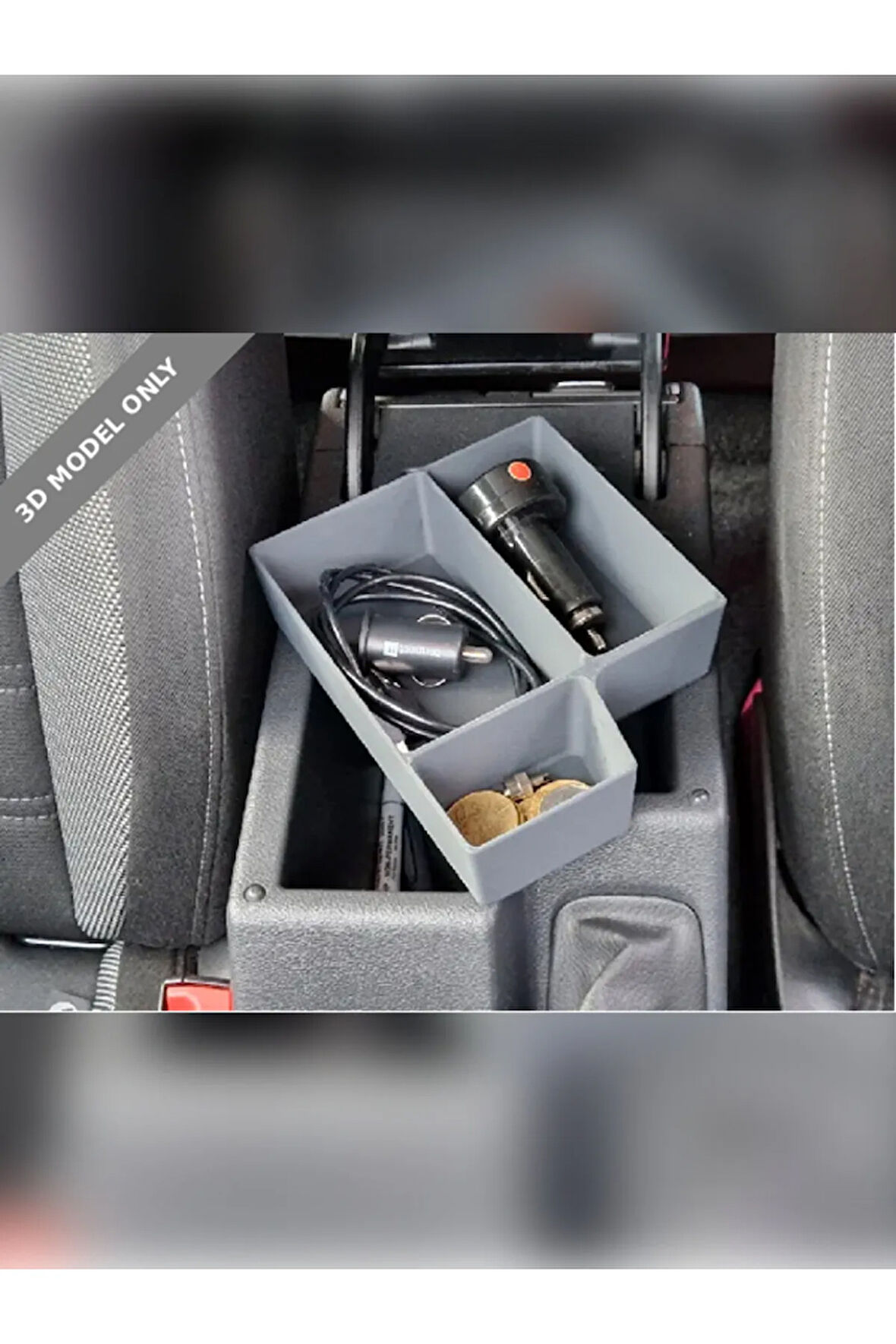 skoda octavia orta konsol saklama kutusu organizer