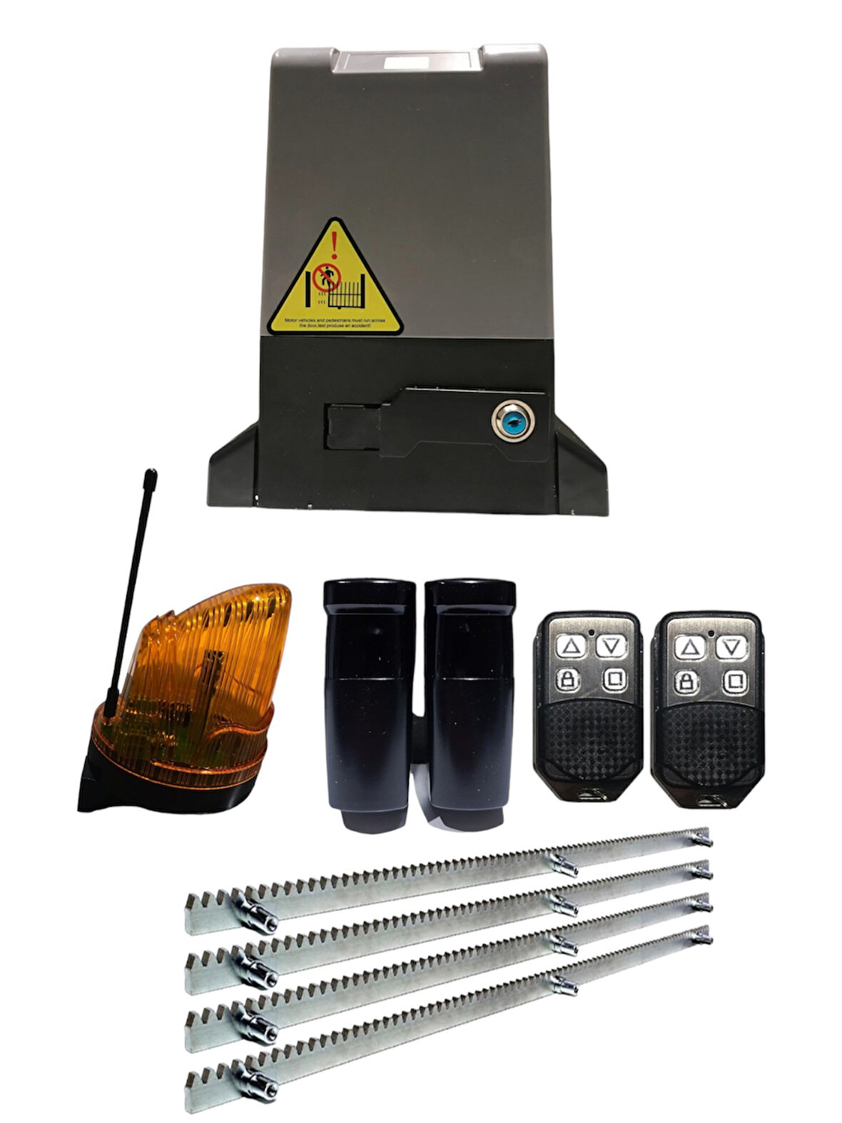 ZETEK SL550W 1000 KG Motor Garaj Kapı Motoru ,Bahçe Kapı Motoru, Yana Kayar Otomatik Kapı Motoru