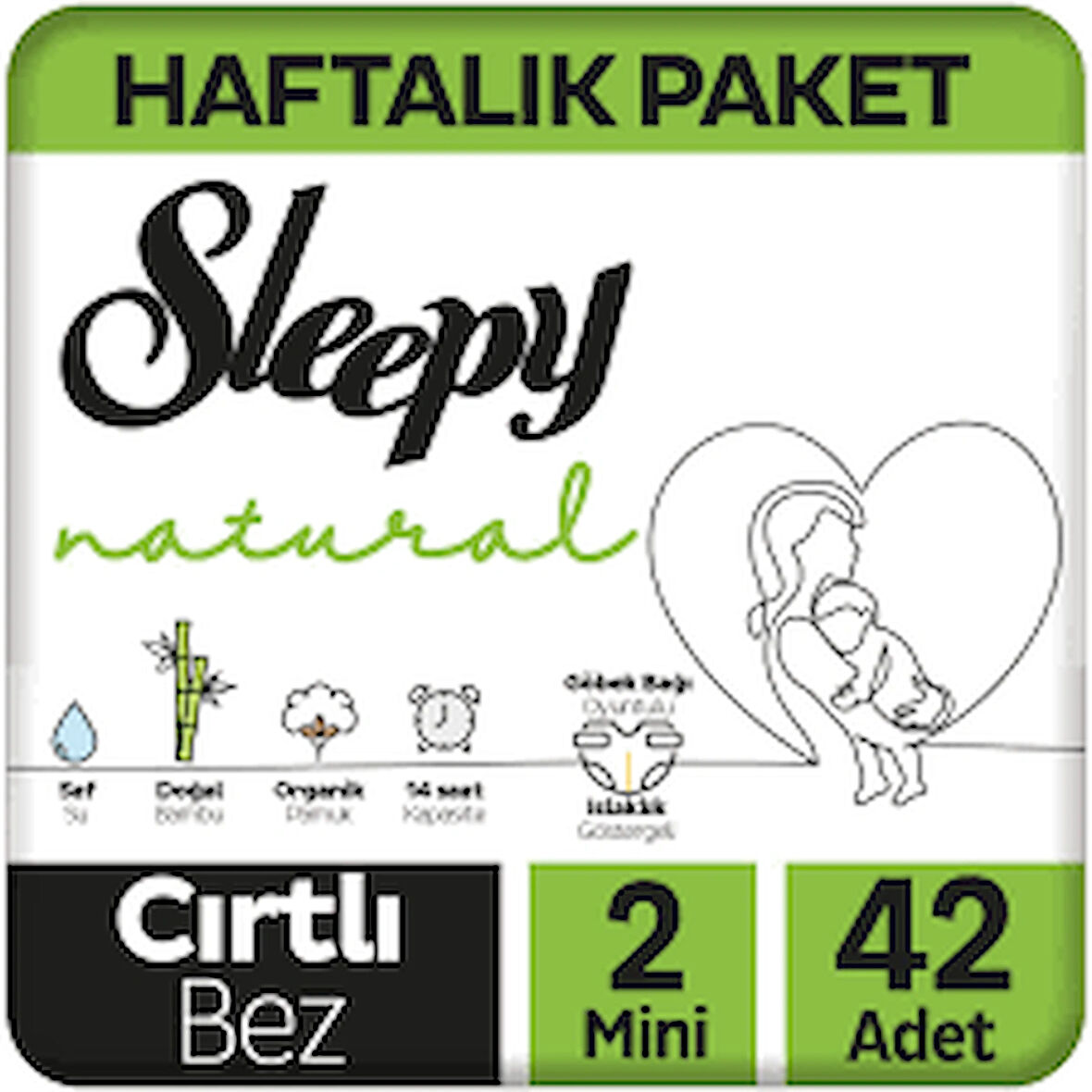 Sleepy Çocuk Bezi  2 numara 42 