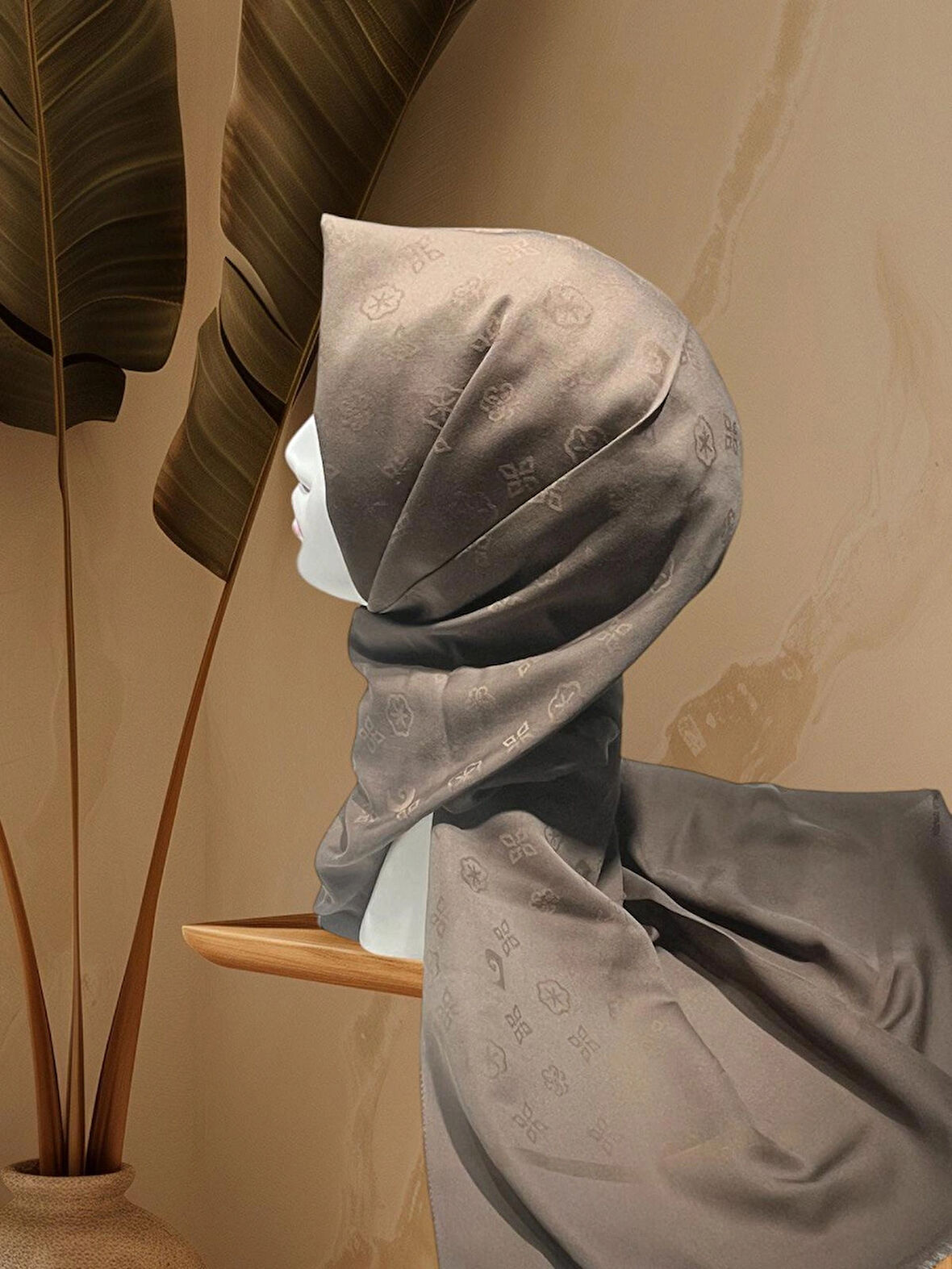 Kahverengi Pierre Cardin Cotton Şal