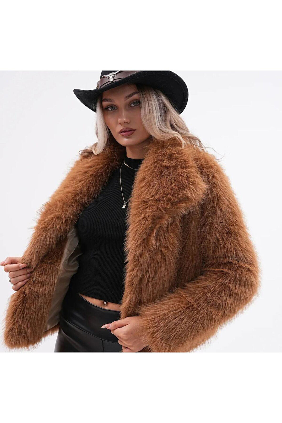 Kadın Peluşlu Mont