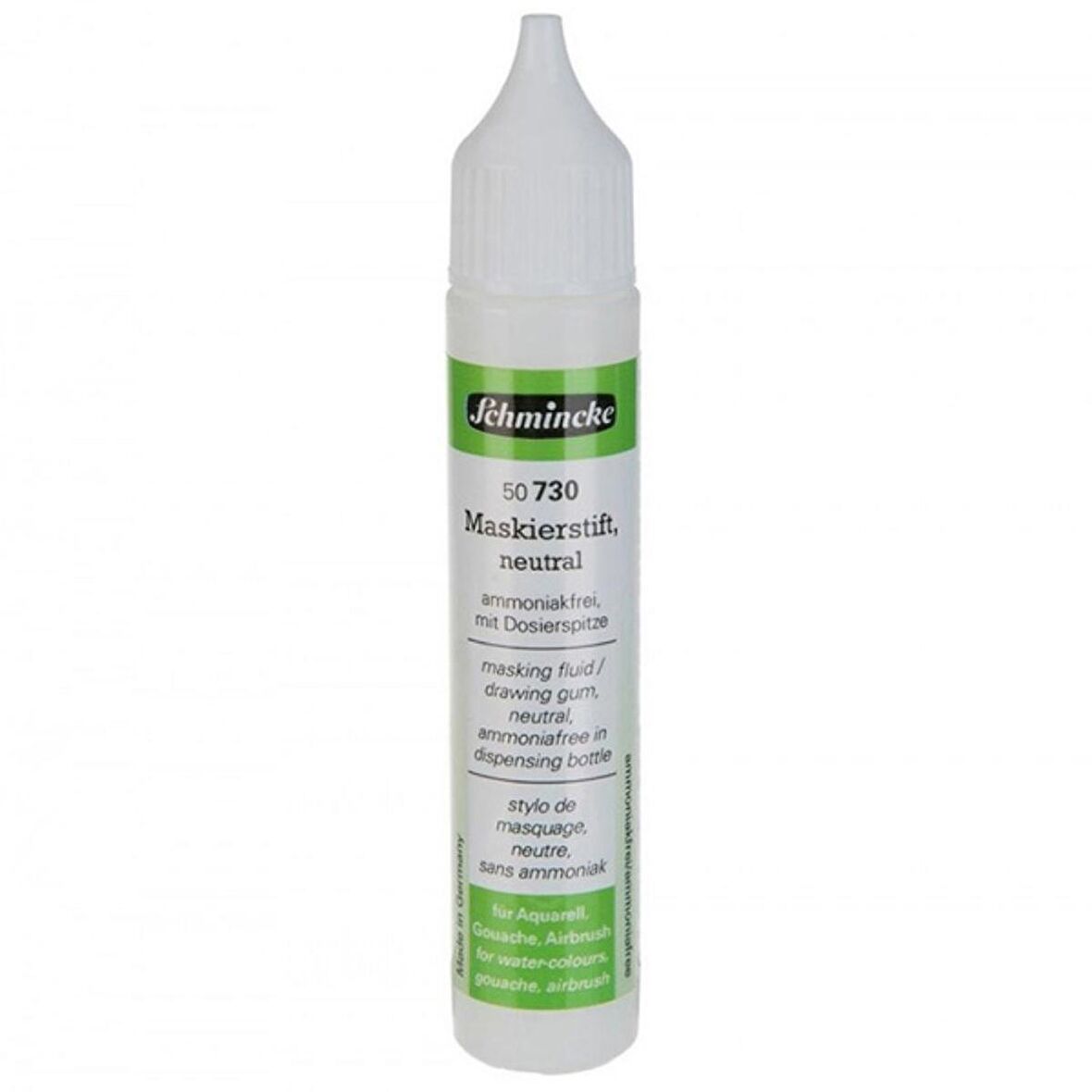 Schmincke Medium 730 Masking Fluid Renksiz Nötr Maskeleme Sıvısı 25 ml