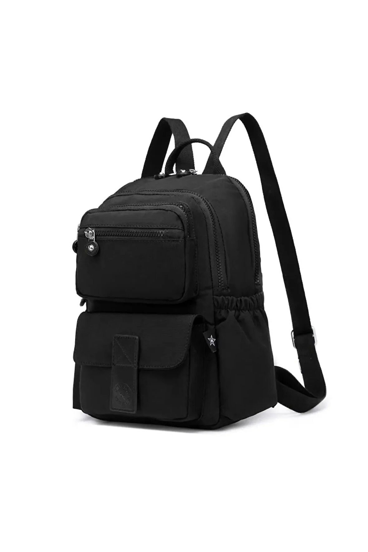 Küçük Boy Kadın Sırt Çantası Krinkıl Su Geçirmez Kumaş