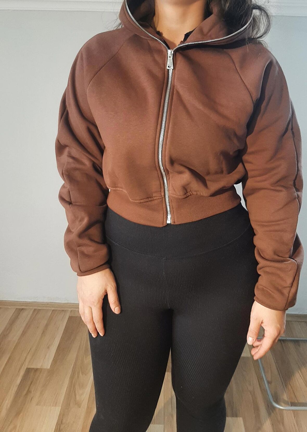 Fermuarlı Sweatshirt