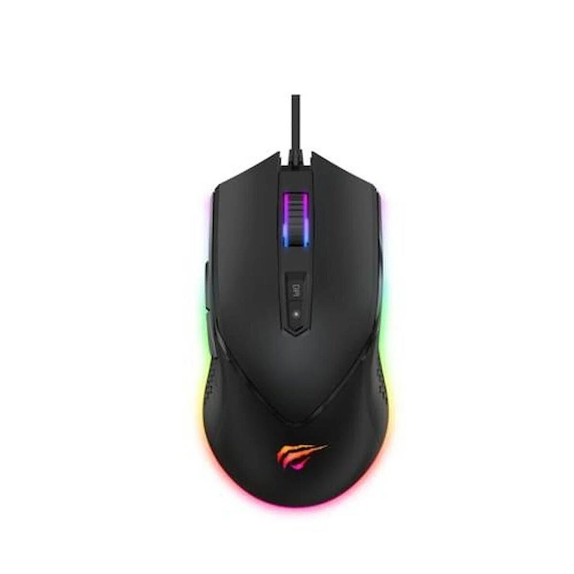 GameNote MS814 Kablolu RGB Gaming Mouse Siyah  USB/Ayarlanabilr RGB ışıklı/DPI