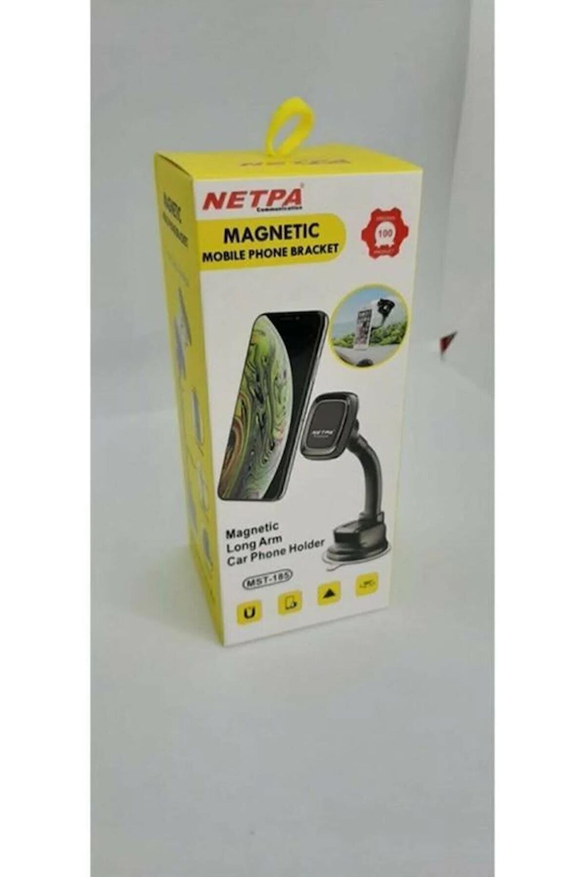 Netpa Manyetik Araç Içi Uzun Telefon Tutacağı Mst-185