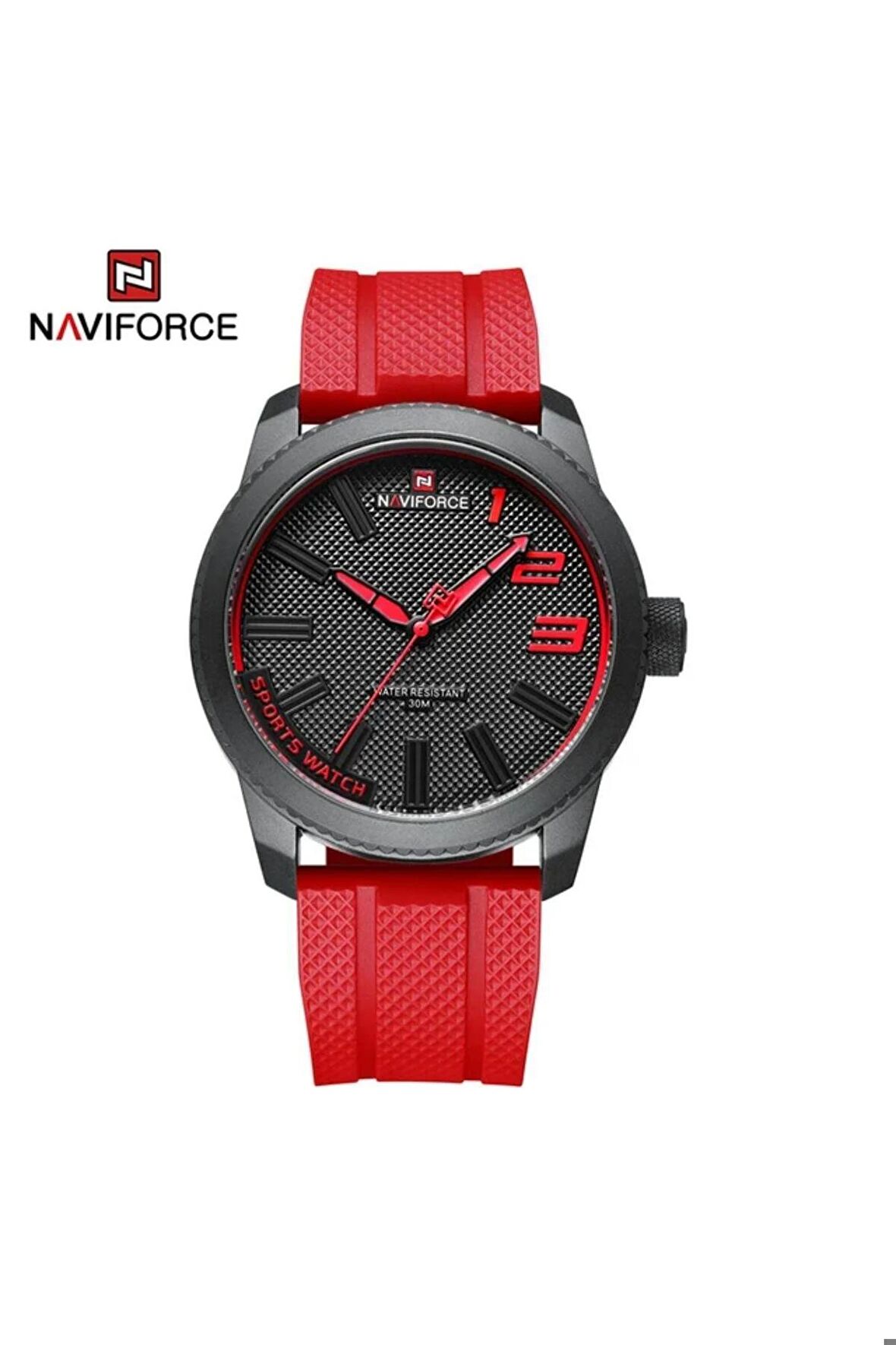 Naviforce Digital Analog Silikon Kayışlı Kol Saati