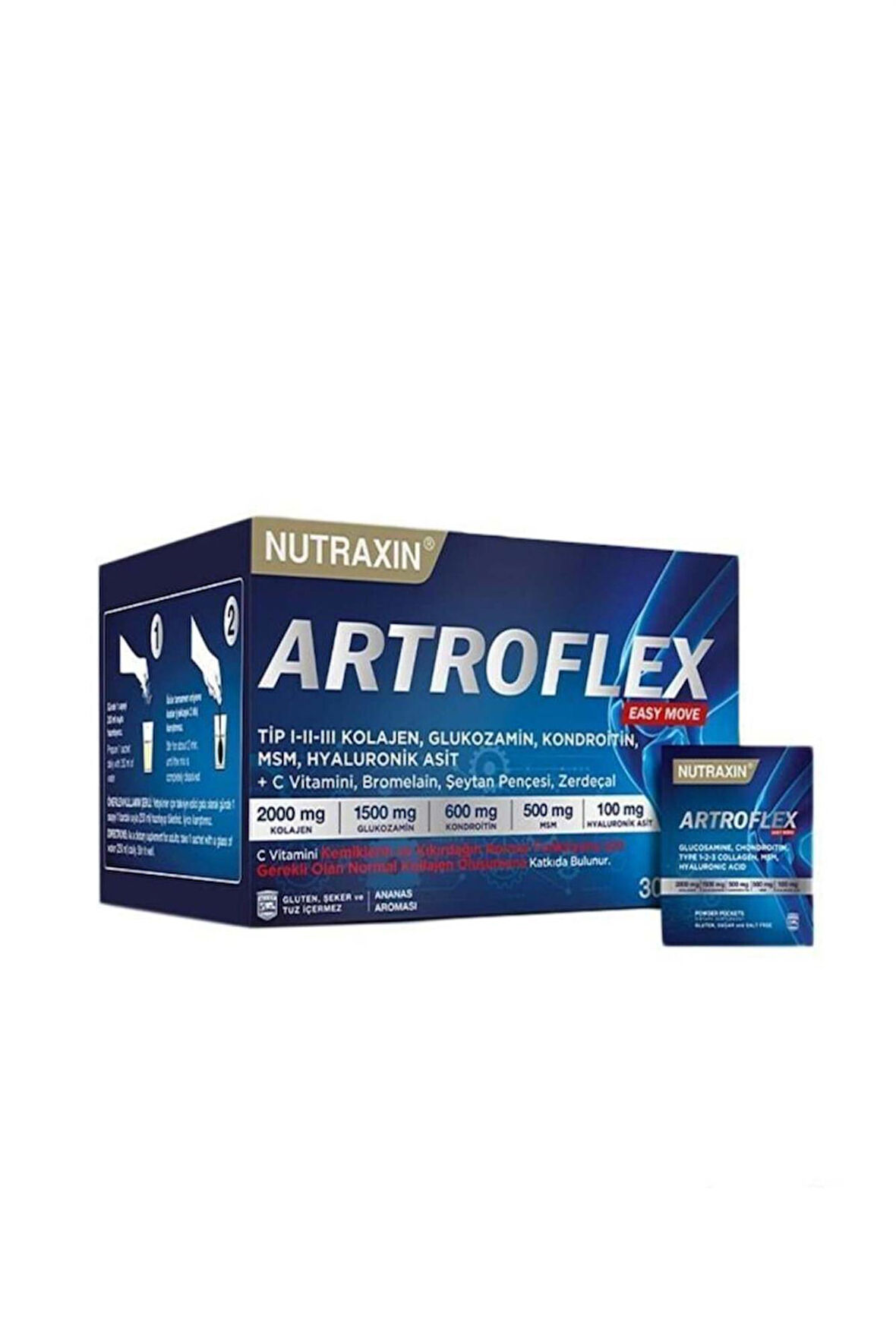 Nutraxin Artroflex Easy Move Saşe 30x6 gr