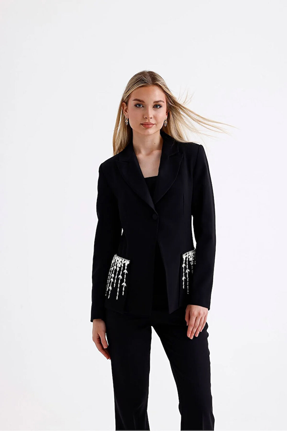 FemiChic Snow Taşlı Takım