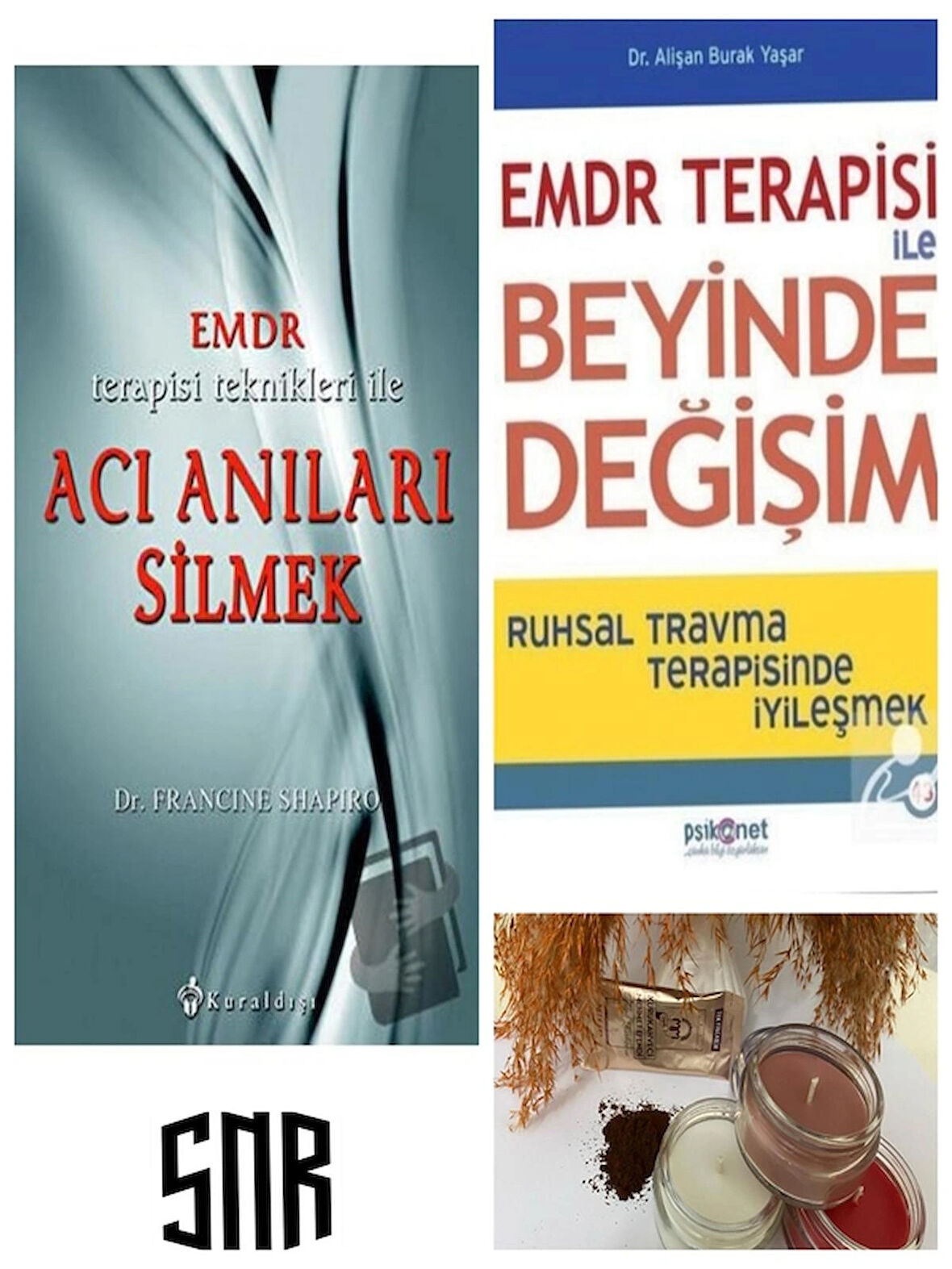 EMDR Terapisi Teknikleri ile Acı Anıları Silmek ve EMDR Terapisi ile Beyinde Değişim ( Mum Hediye )