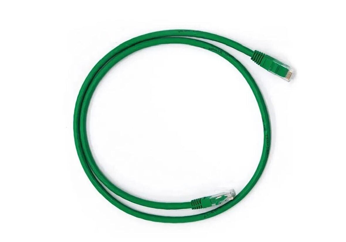 Cat6 2 Metre Yeşil Utp Patch Kablo Ethernet Kablosu