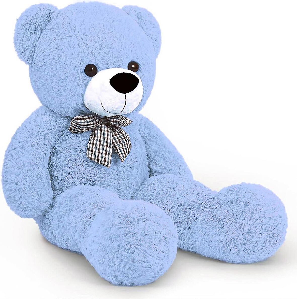 90 cm Papyonlu Peluş Ayıcık - % 100 YERLİ