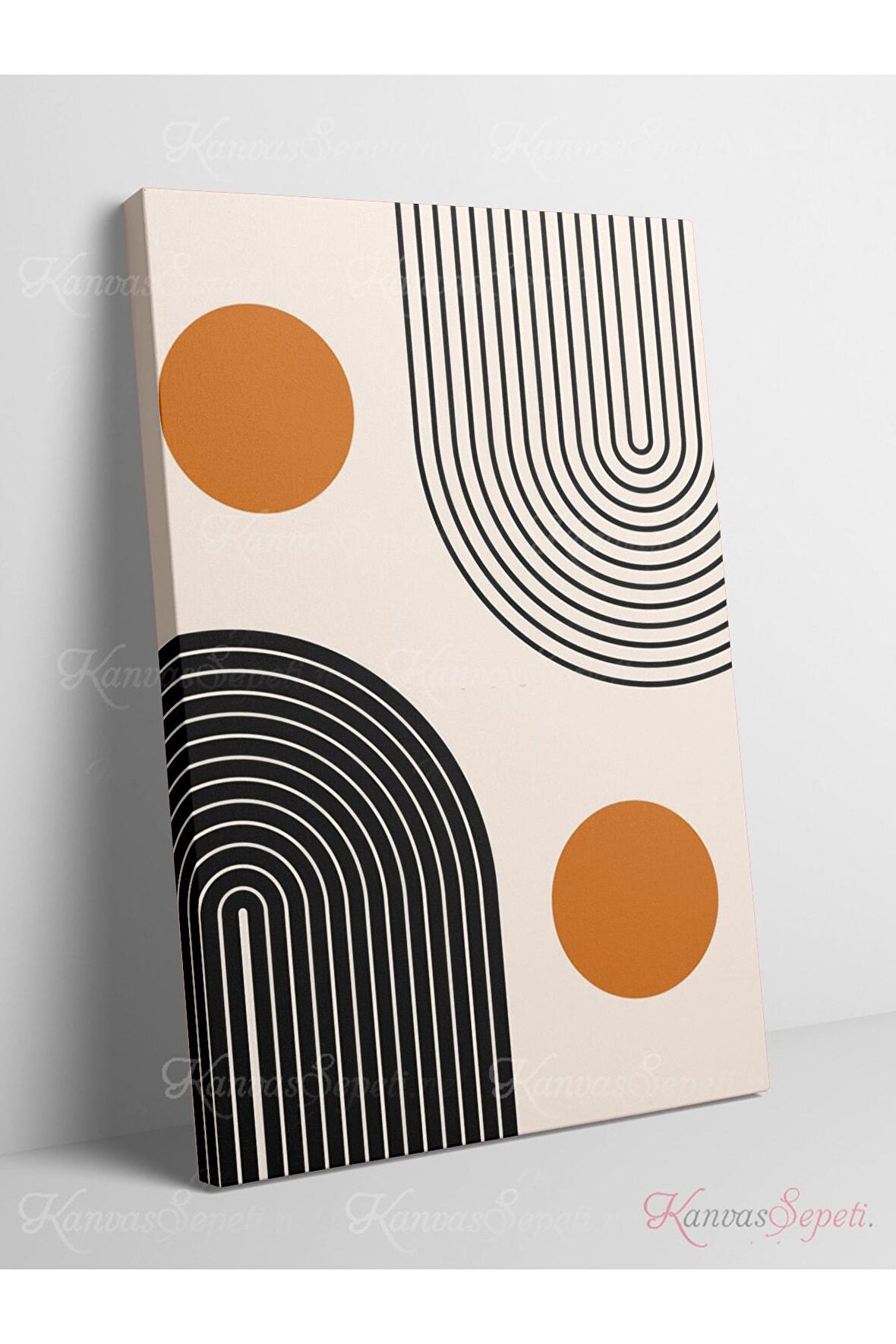 Soyut Dekoratif Vintange Retro Bohe Bohem Boho Bohom Art Vektorel Abstract Color Canvas Kanvas Tablo