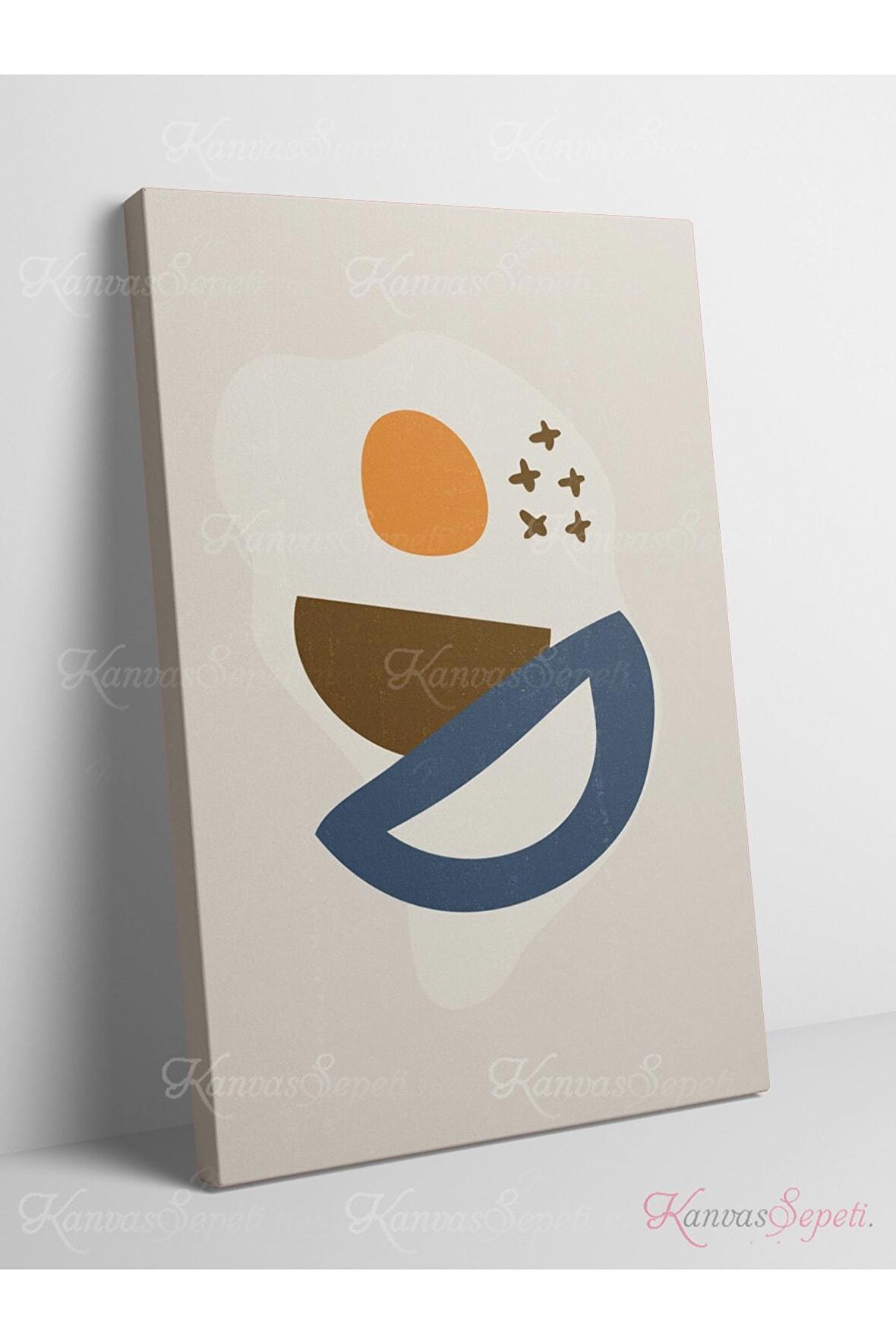 Soyut Dekoratif Vintange Retro Bohe Bohem Boho Bohom Art Vektorel Abstract Color Canvas Kanvas Tablo