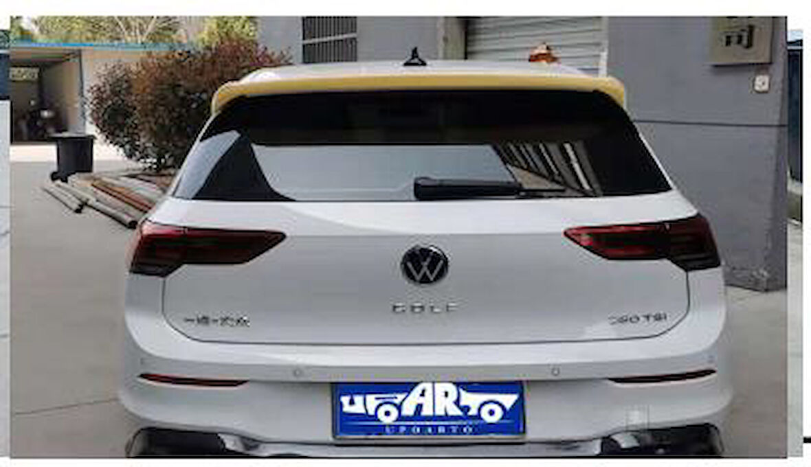 Volkswagen Polo 14-18 Spoiler Pianoblack