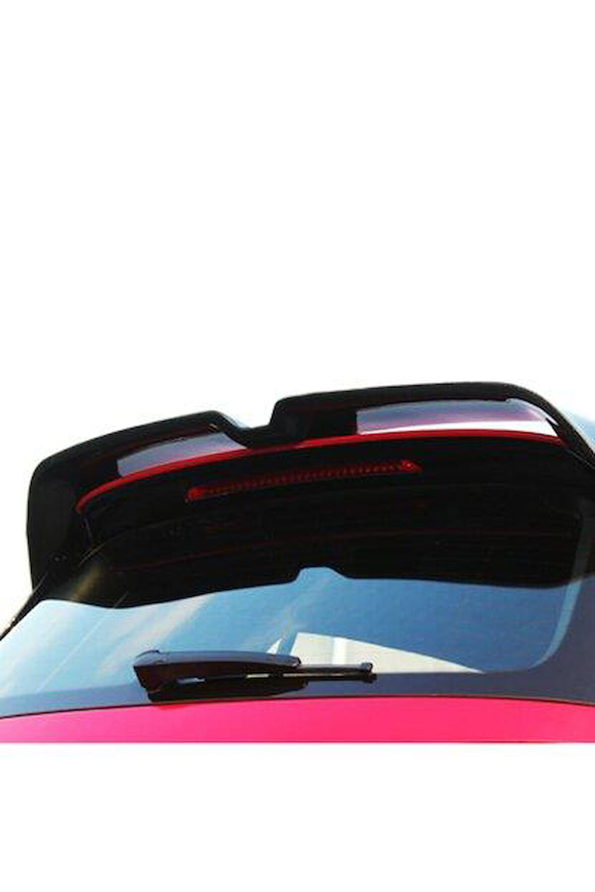 Volkswagen Polo 14-18 Oettinger Oem Spoiler Pianoblack 