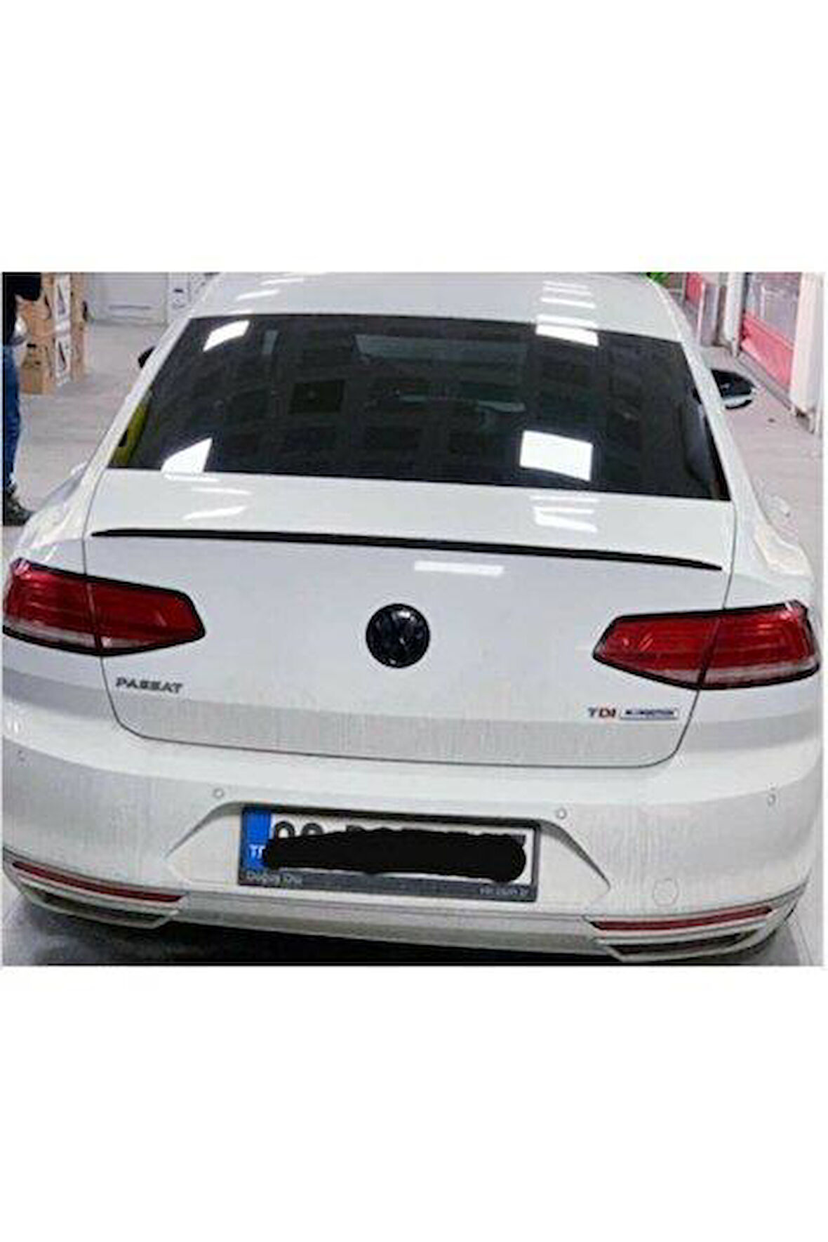 Volkswagen Passat B8 Oem Spoiler Pianoblack 