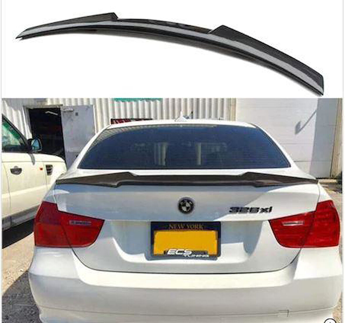 Bmw E90 Spoiler Plastik Pianoblack