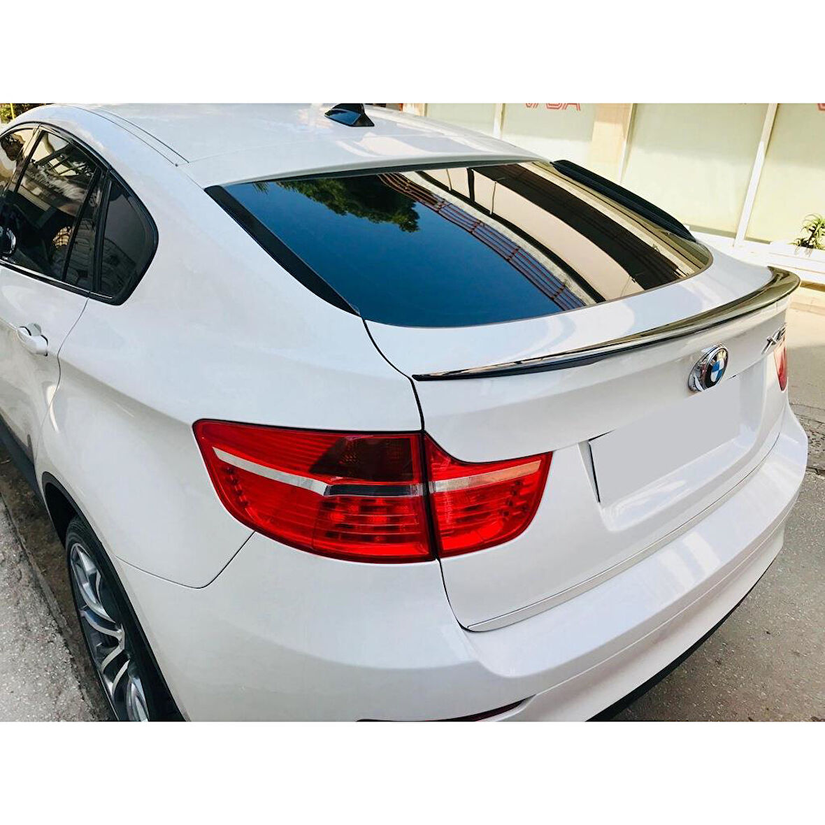 Bmw X6 10-19 Spoiler Pianoblack