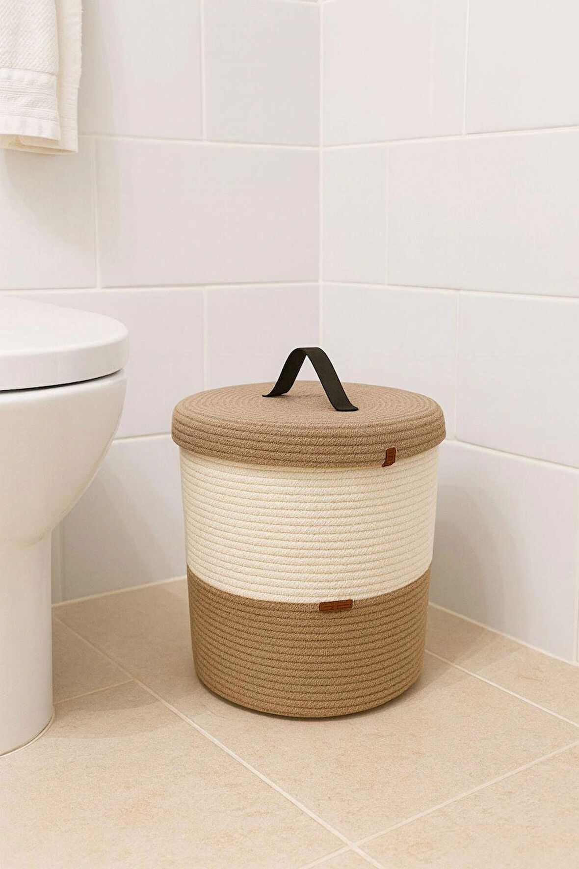 12 Li Kapaklı Tuvalet Kağıdı Sepeti, Çok Amaçlı Gold Sepet, Düzenleyici, Depolama Kutusu