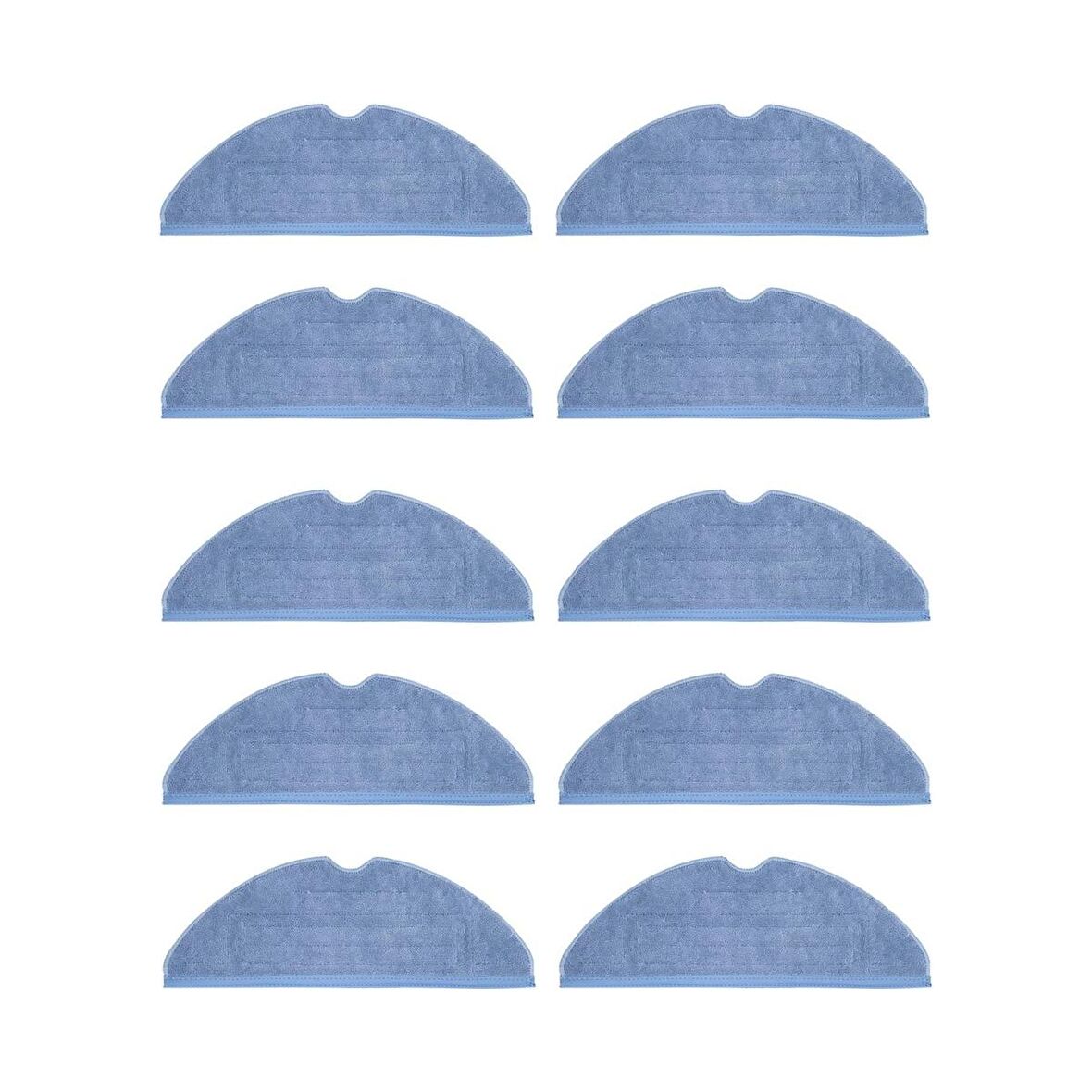 Srfn Ticaret Roborock S7 MaxV Ultra Uyumlu Mop Fiber Bez - 10 Adet