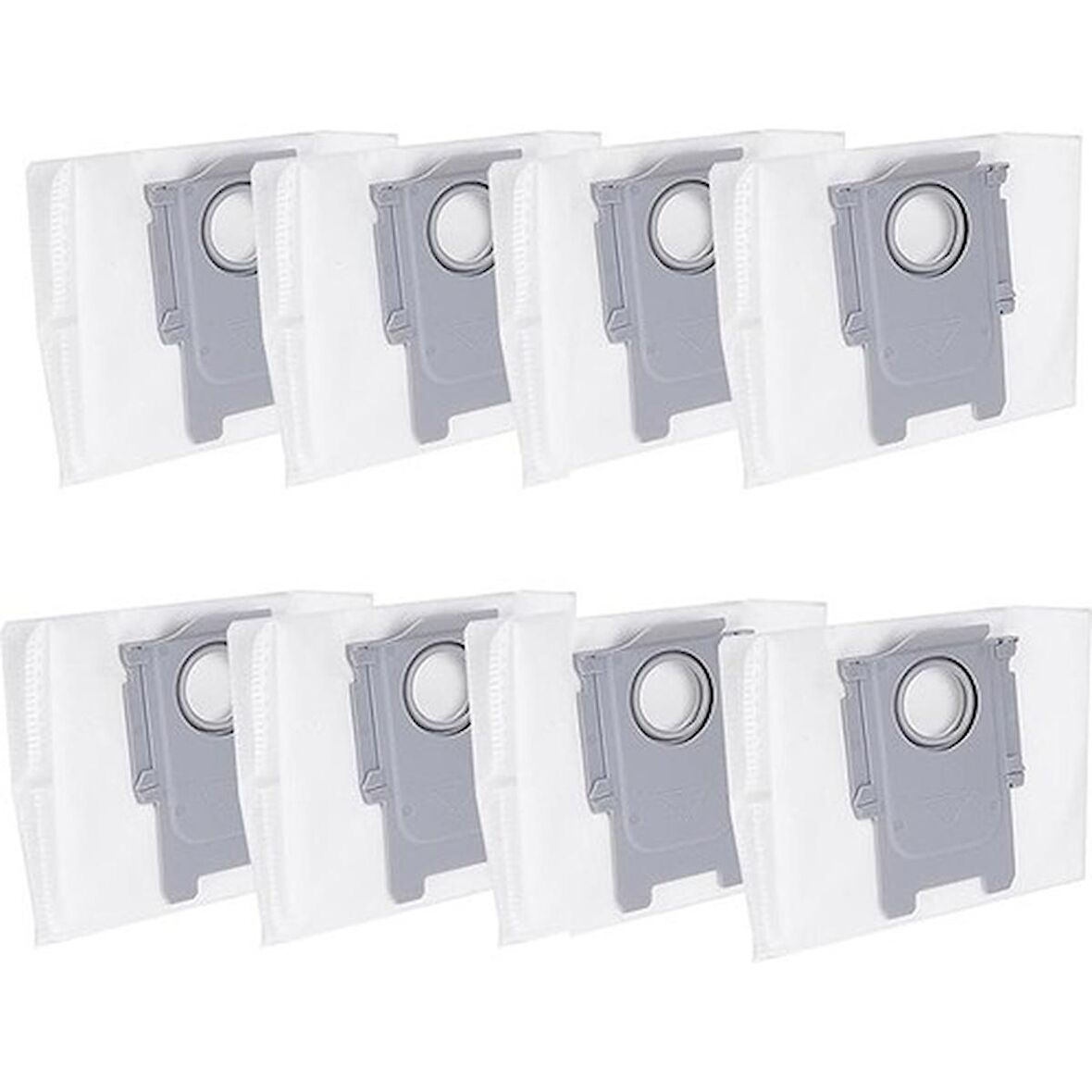 Srfn Ticaret Roborock Q7+, Q7 Max+, S8 Pro Ultra, S8+, S7 Maxv Ultra, Q5+ Uyumlu Toz Torbası - 8 Adet