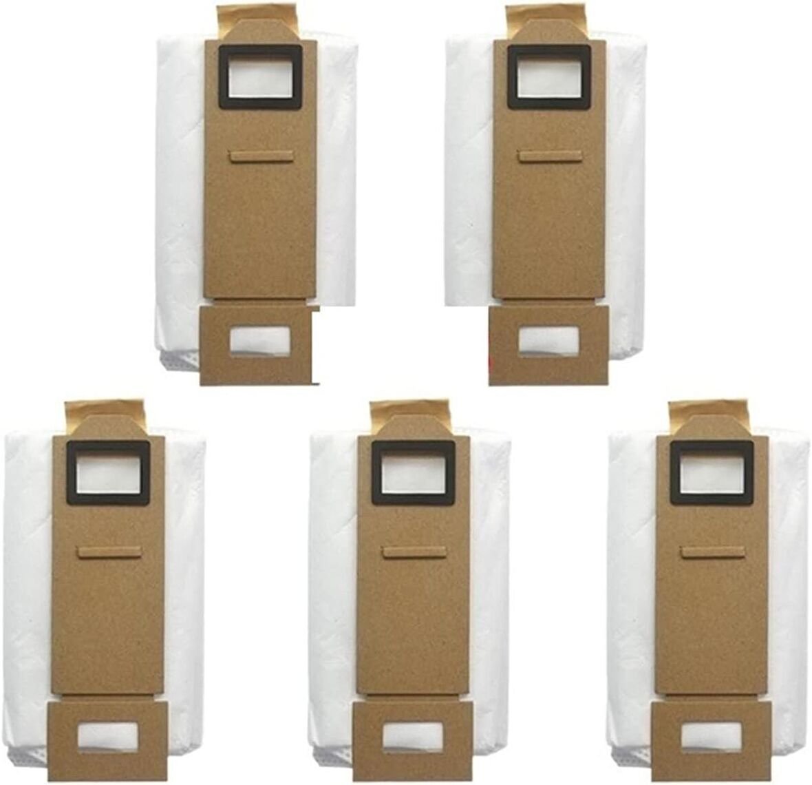 srfn ticaret Roborock S7/S7+/S7 Maxv +/T7/T7+/T7S Uyumlu Toz Torbası - 5 Adet