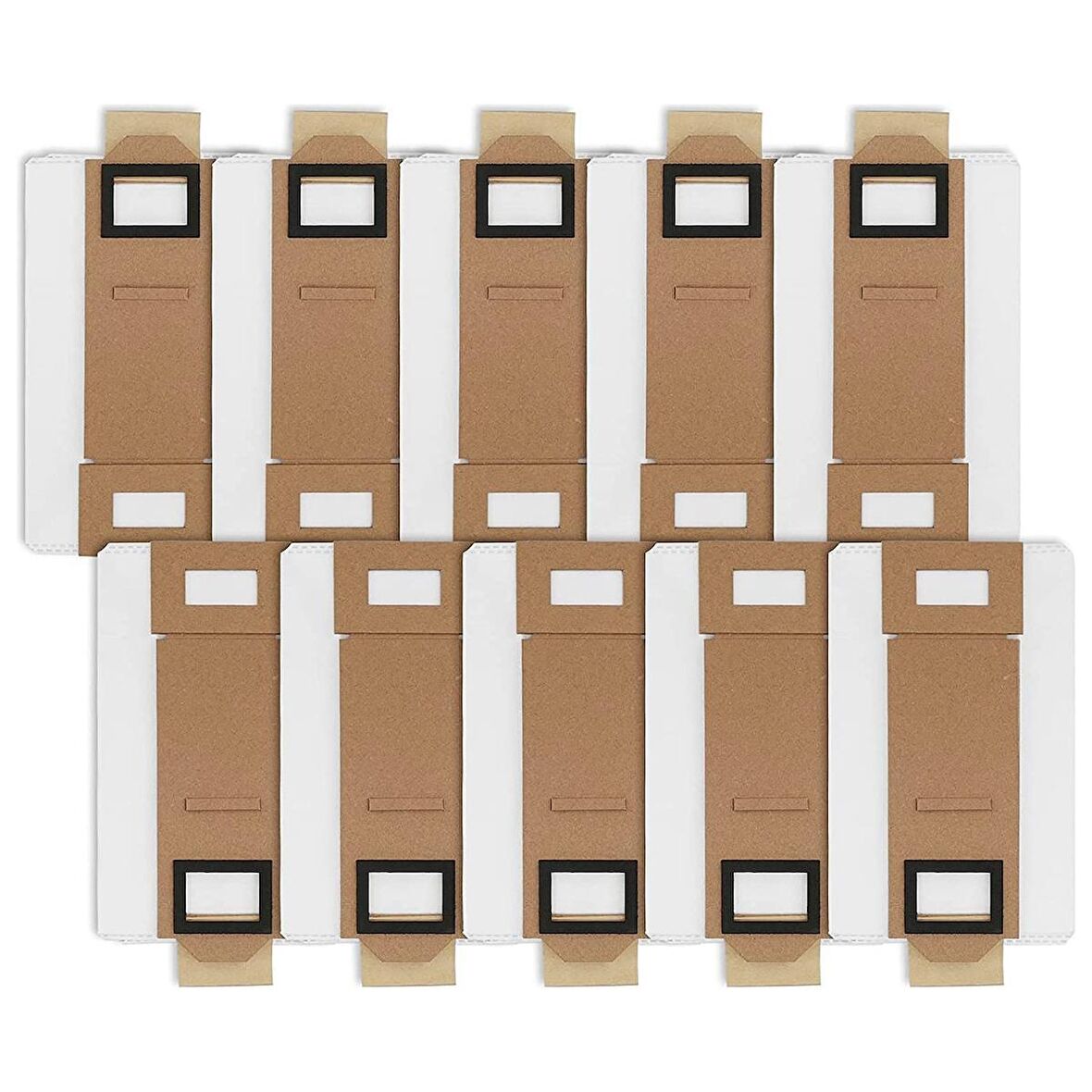 srfn ticaret Roborock S7/S7+/S7 Maxv +/T7/T7+/T7S Uyumlu Toz Torbası - 10 Adet