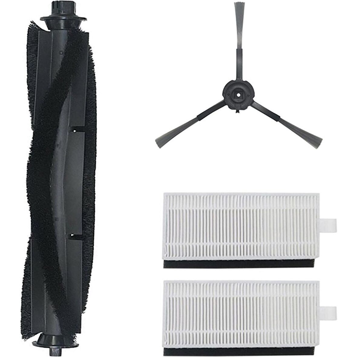 srfn ticaret Viomi S9 Uv Robot Süpürge 4'lü Set